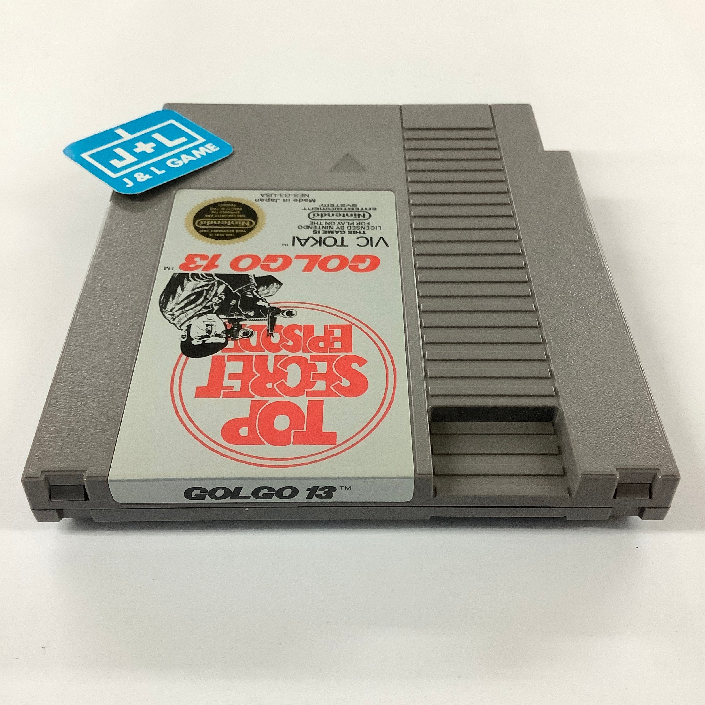 Golgo 13: Top Secret Episode - (NES) Nintendo Entertainment System [Pre-Owned] Video Games Vic Tokai   