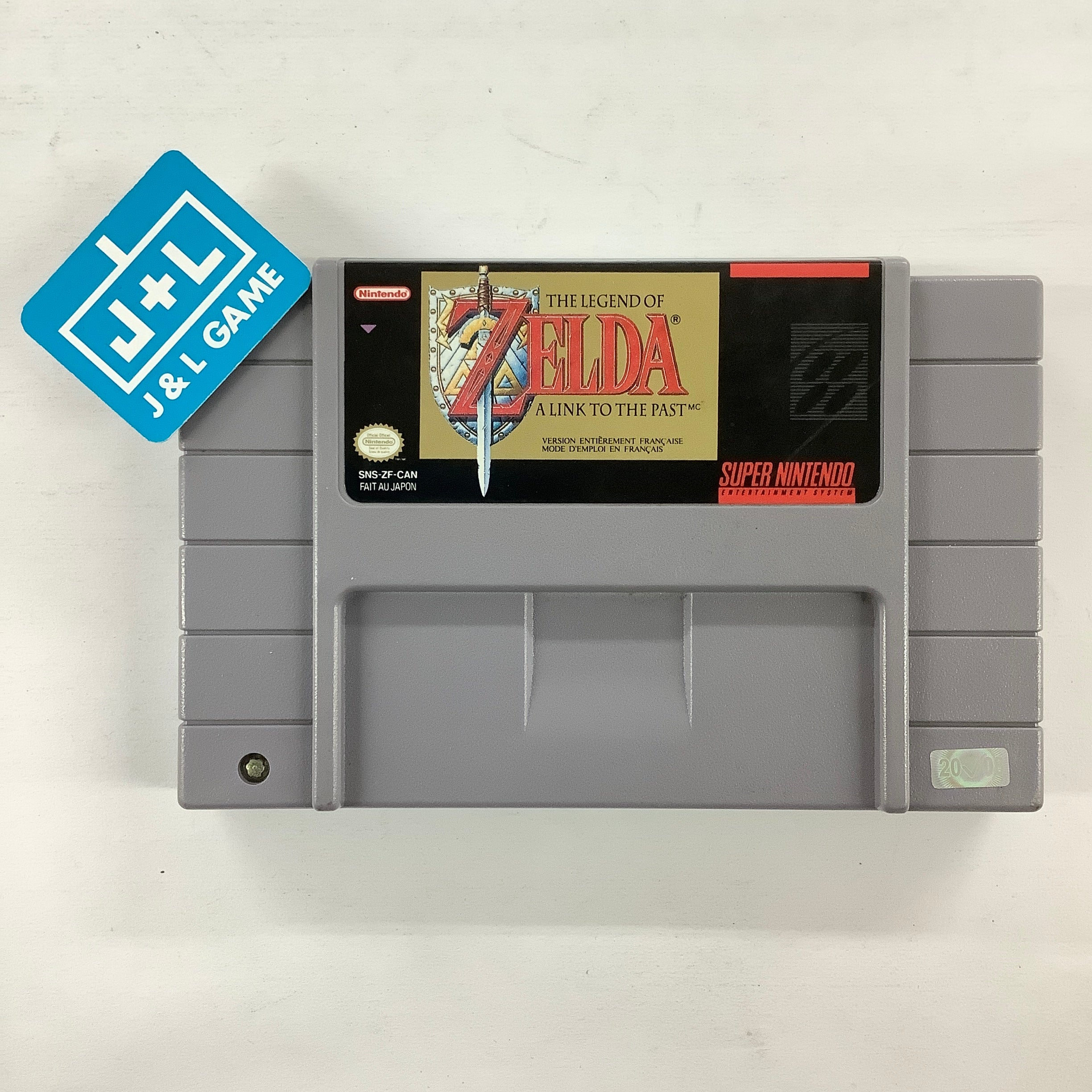 The Legend of Zelda: A Link to the Past (French Canadian Version) - (SNES) Super Nintendo [Pre-Owned] Video Games Nintendo   