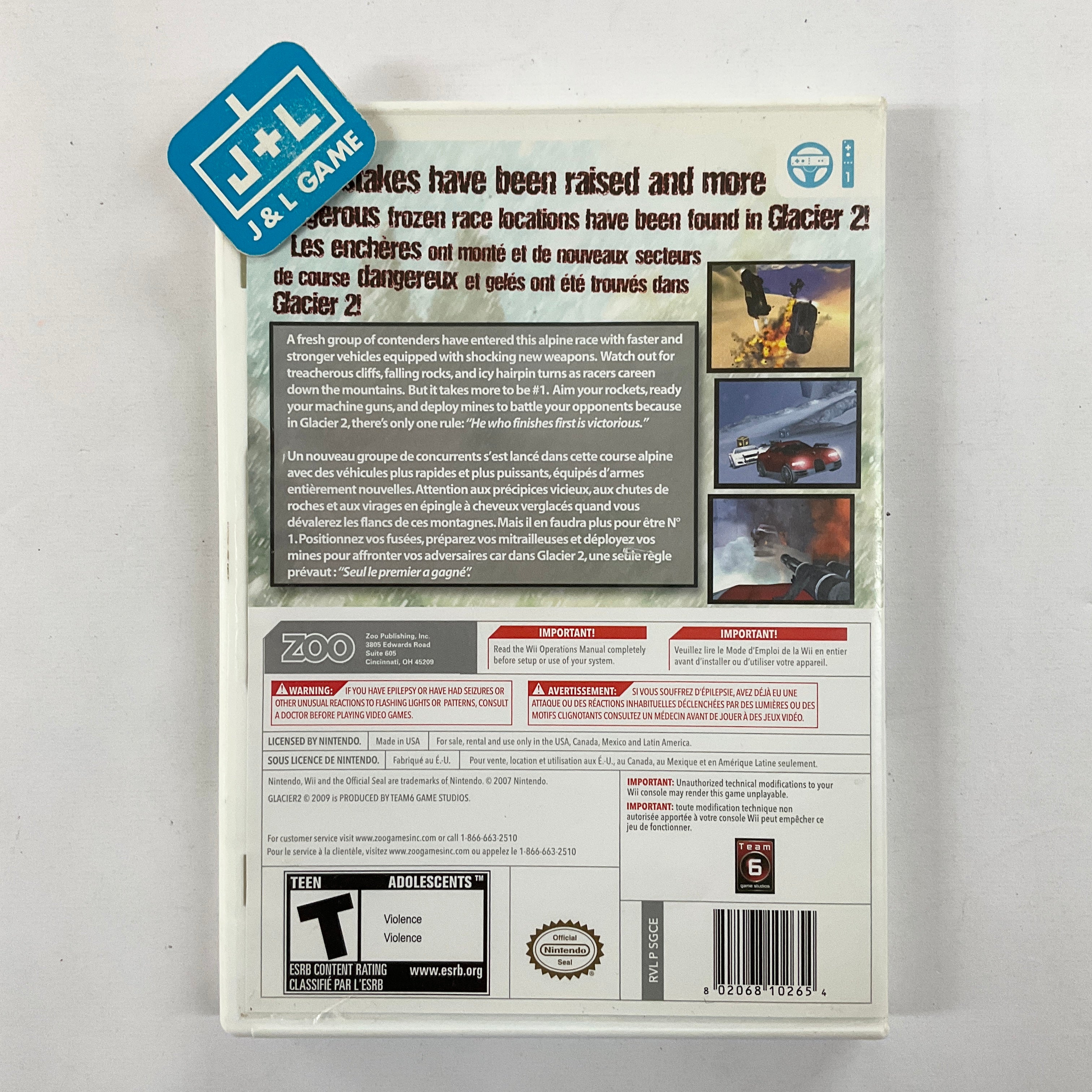 Glacier 2 - Nintendo Wii [Pre-Owned] Video Games Zoo Games   
