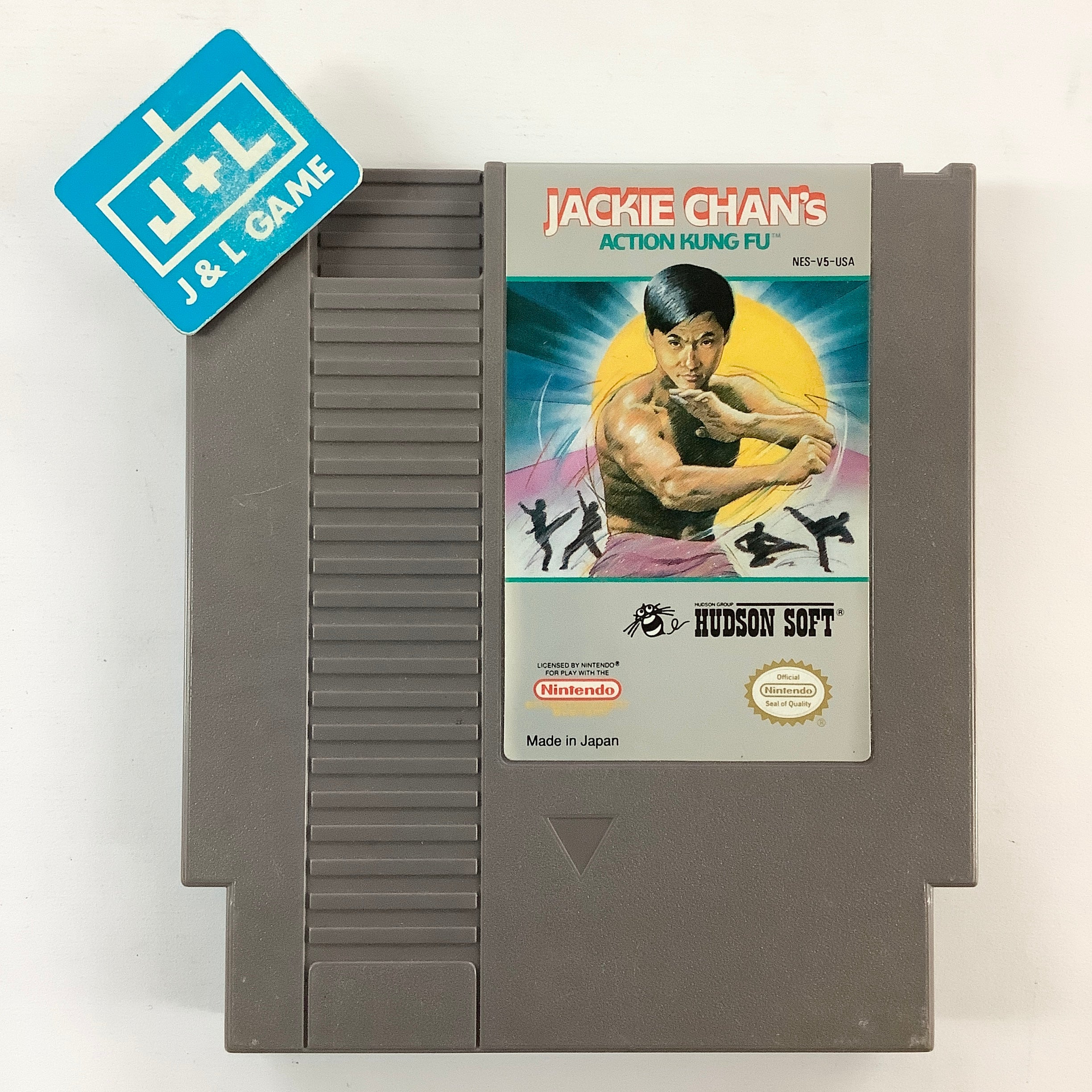 Jackie Chan's Action Kung Fu - (NES) Nintendo Entertainment System [Pre-Owned] Video Games Hudson   