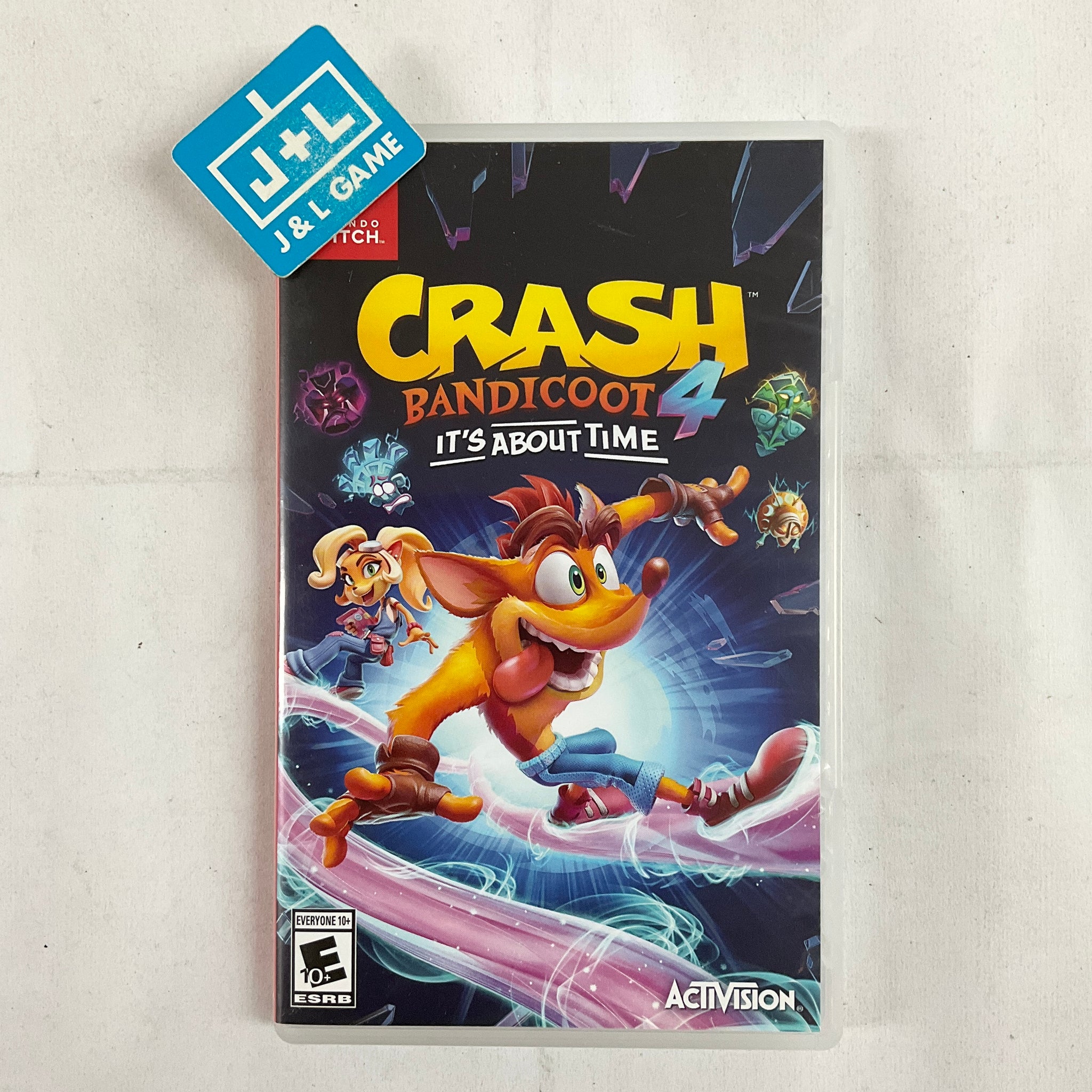 Crash Bandicoot 4: It's About Time - (NSW) Nintendo Switch [Pre-Owned] Video Games Activision   