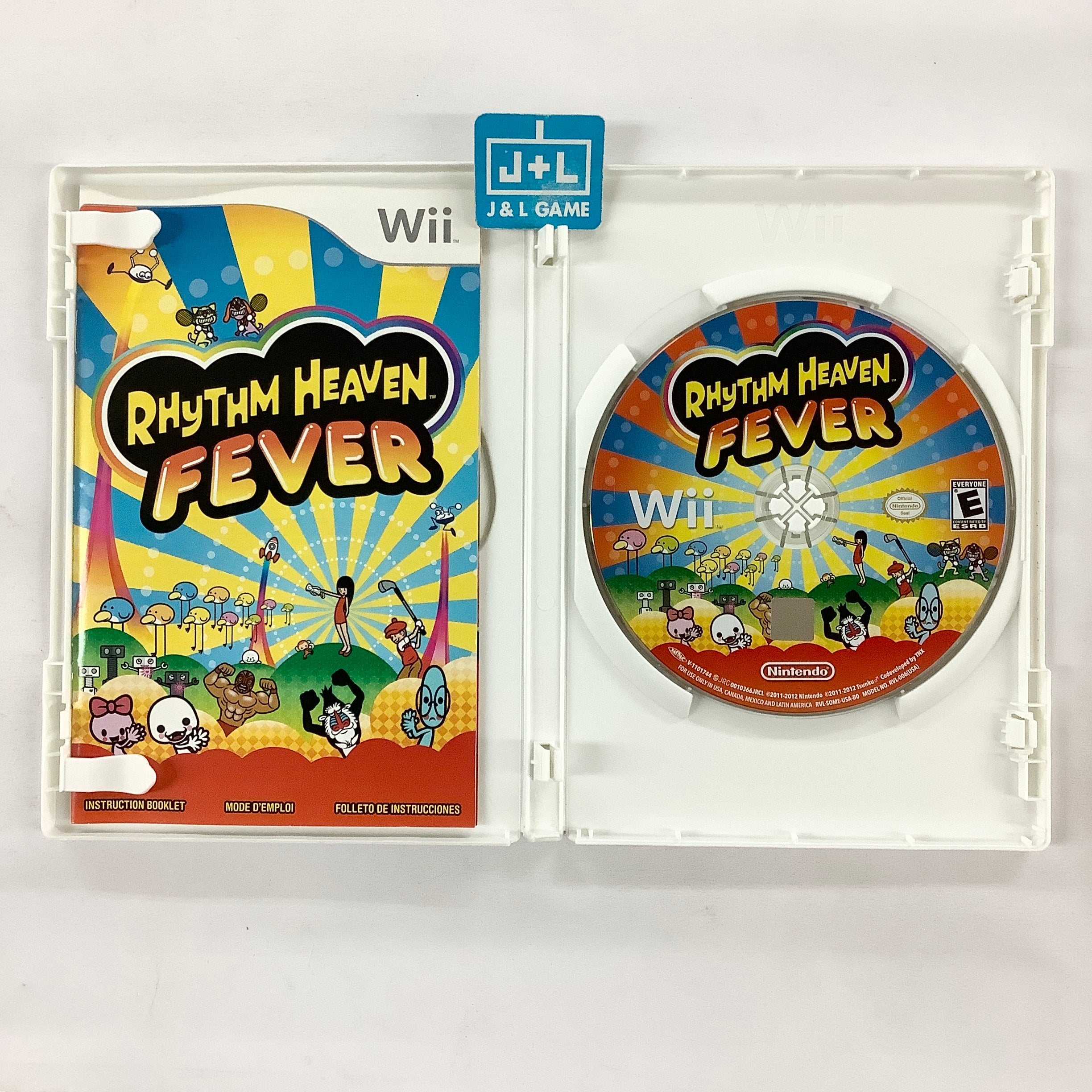 Rhythm Heaven Fever - Nintendo Wii [Pre-Owned] Video Games Nintendo   