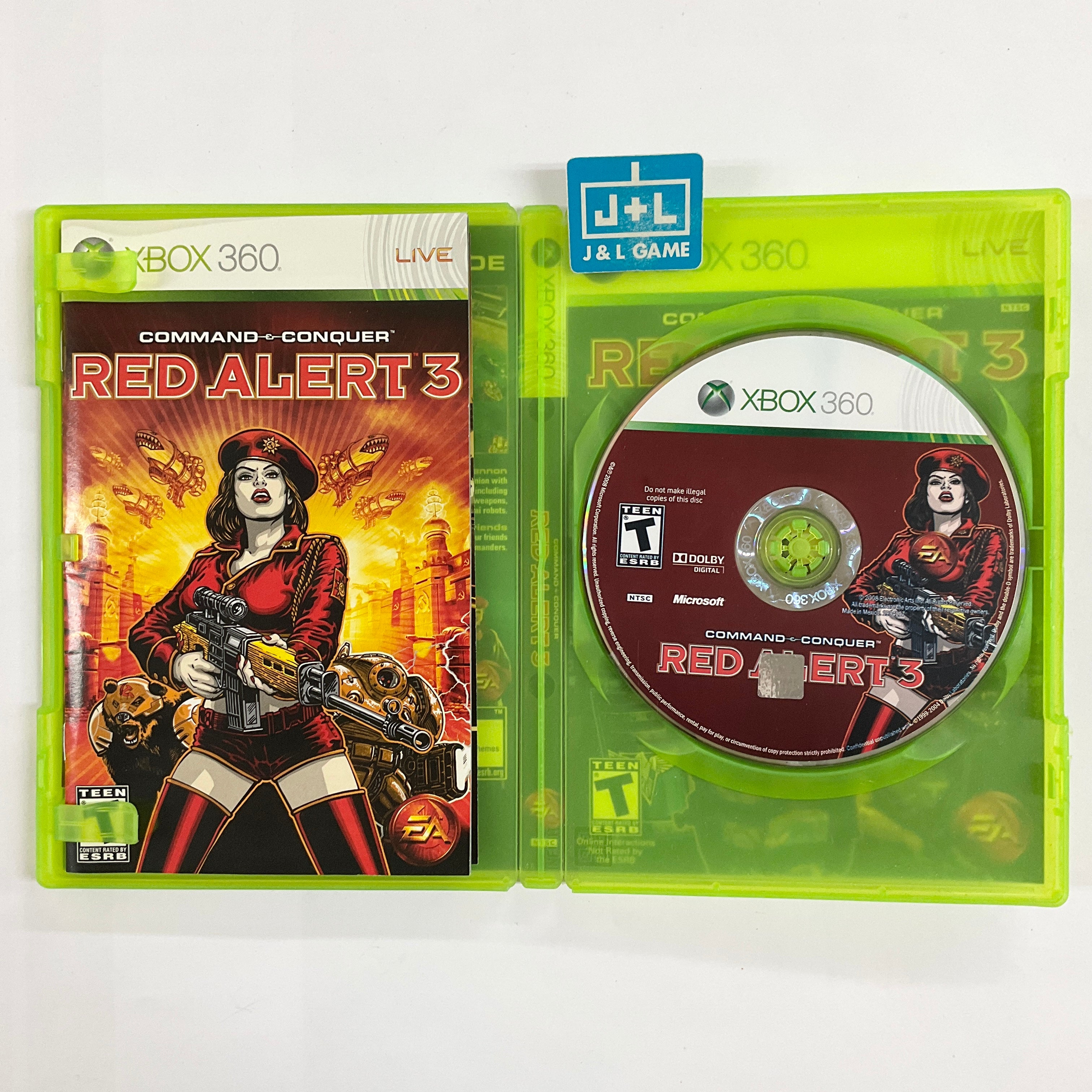 Command & Conquer: Red Alert 3 - Xbox 360 [Pre-Owned] | J&L Game
