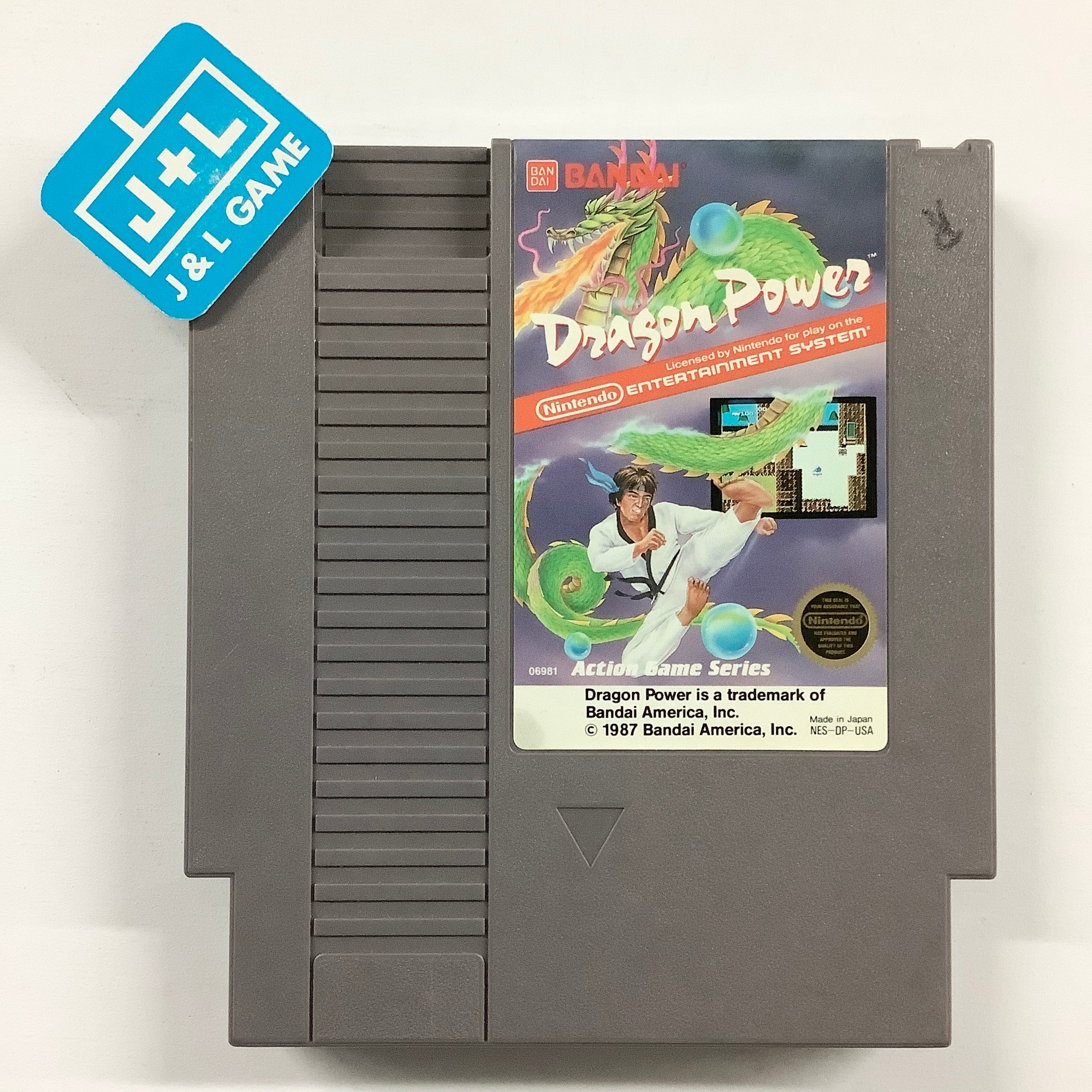 Dragon Power - (NES) Nintendo Entertainment System [Pre-Owned] Video Games Bandai   