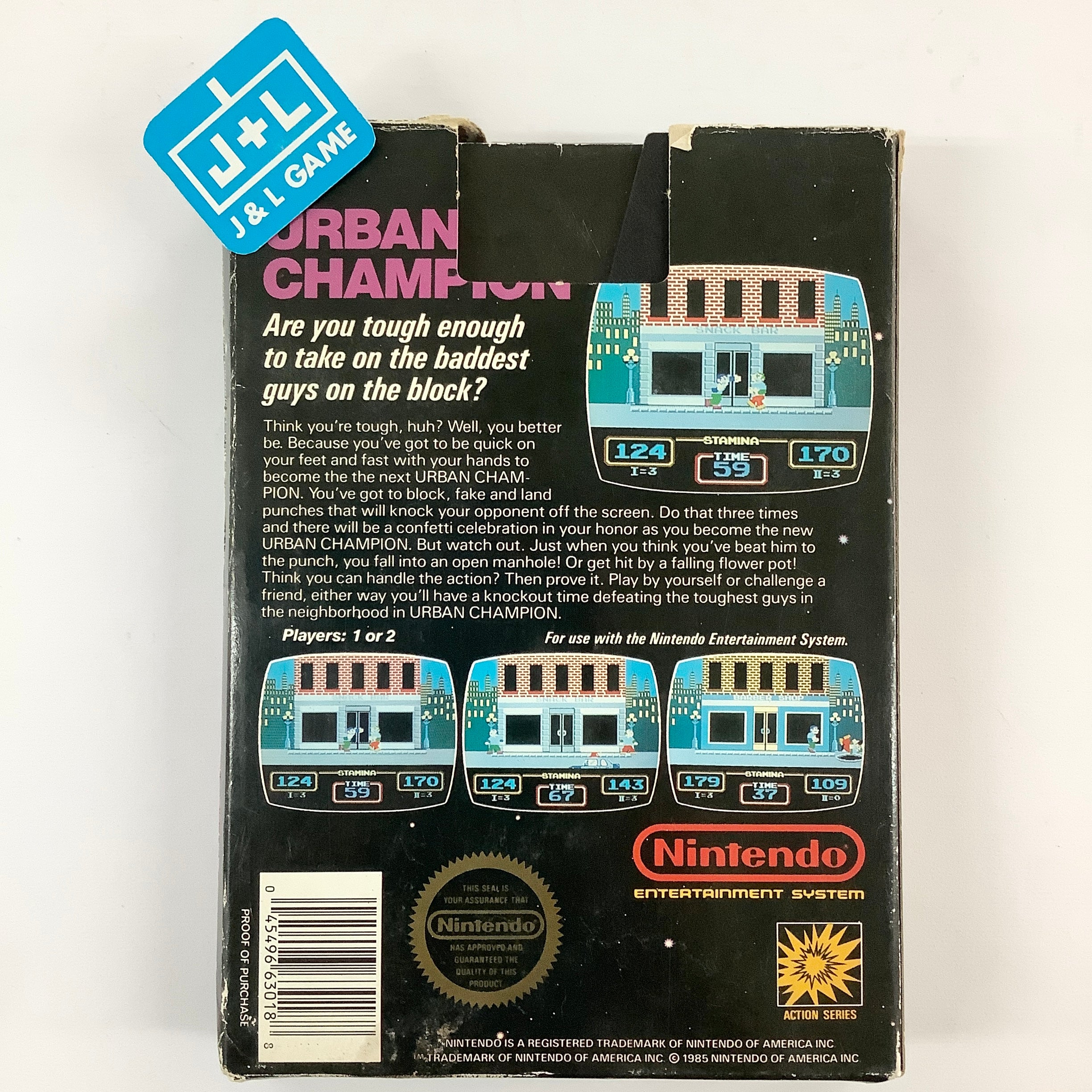 Urban Champion - (NES) Nintendo Entertainment System [Pre-Owned] Video Games Nintendo   