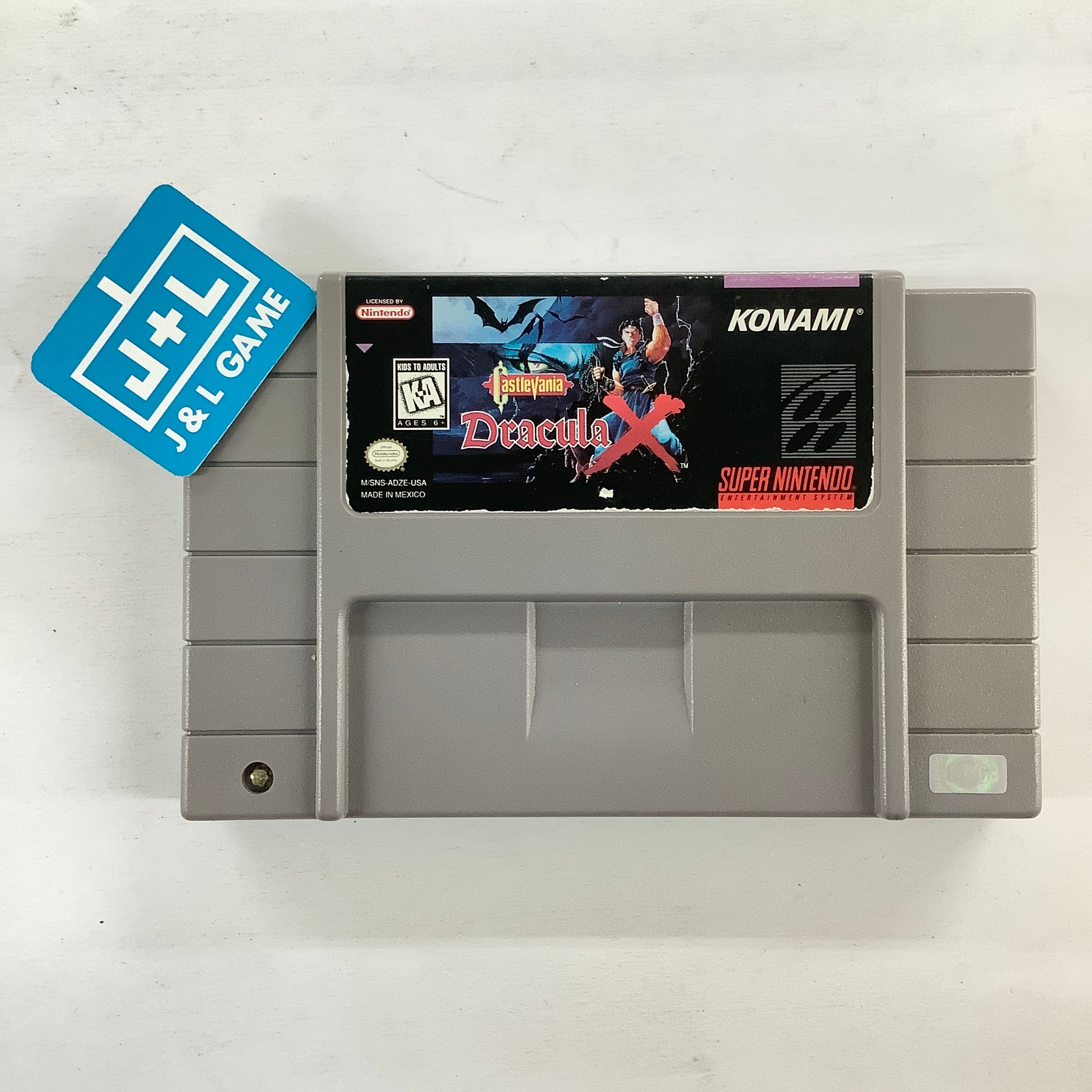 Castlevania: Dracula X - (SNES) Super Nintendo [Pre-Owned] Video Games Konami   