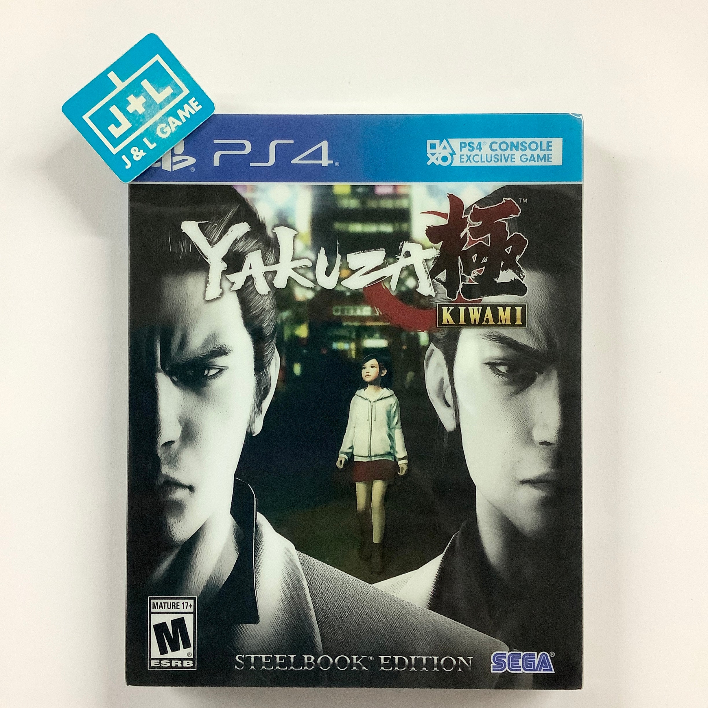Yakuza Kiwami (Steelbook Edition) - (PS4) PlayStation 4 [Pre-Owned] Video Games SEGA