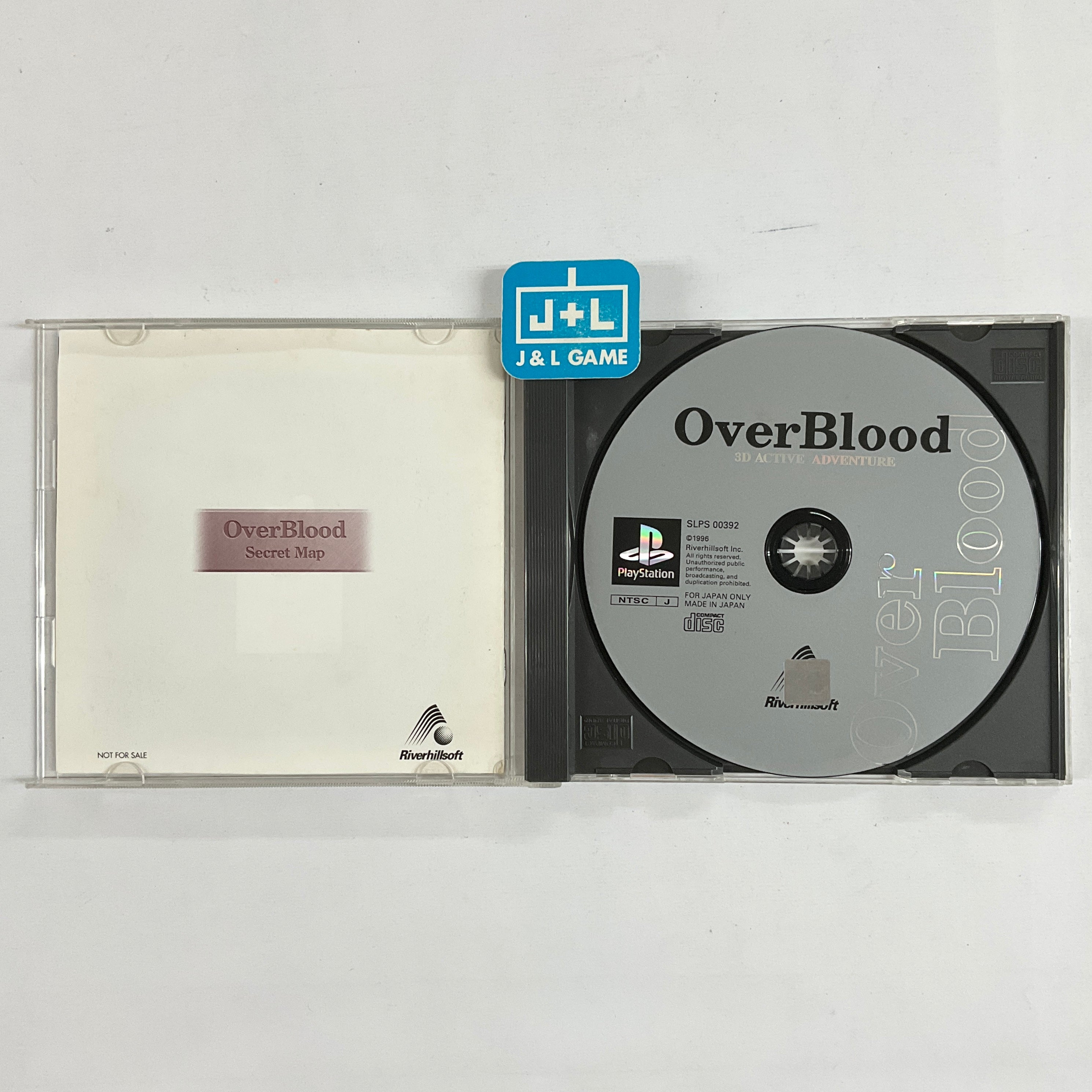 OverBlood - (PS1) PlayStation 1 [Pre-Owned] (Japanese Import) Video Games Riverhillsoft   