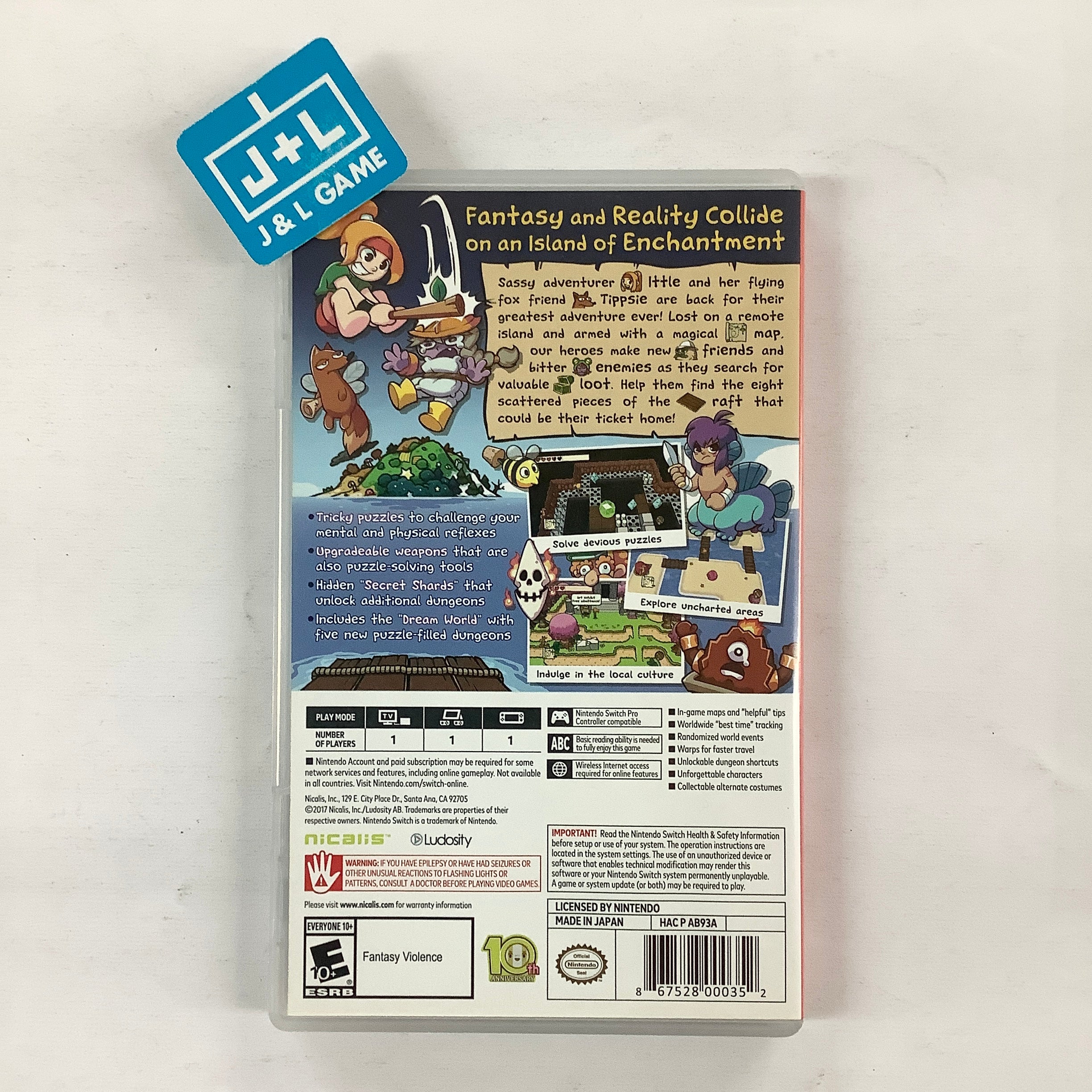 Ittle Dew 2+ - (NSW) Nintendo Switch [Pre-Owned] | J&L Game