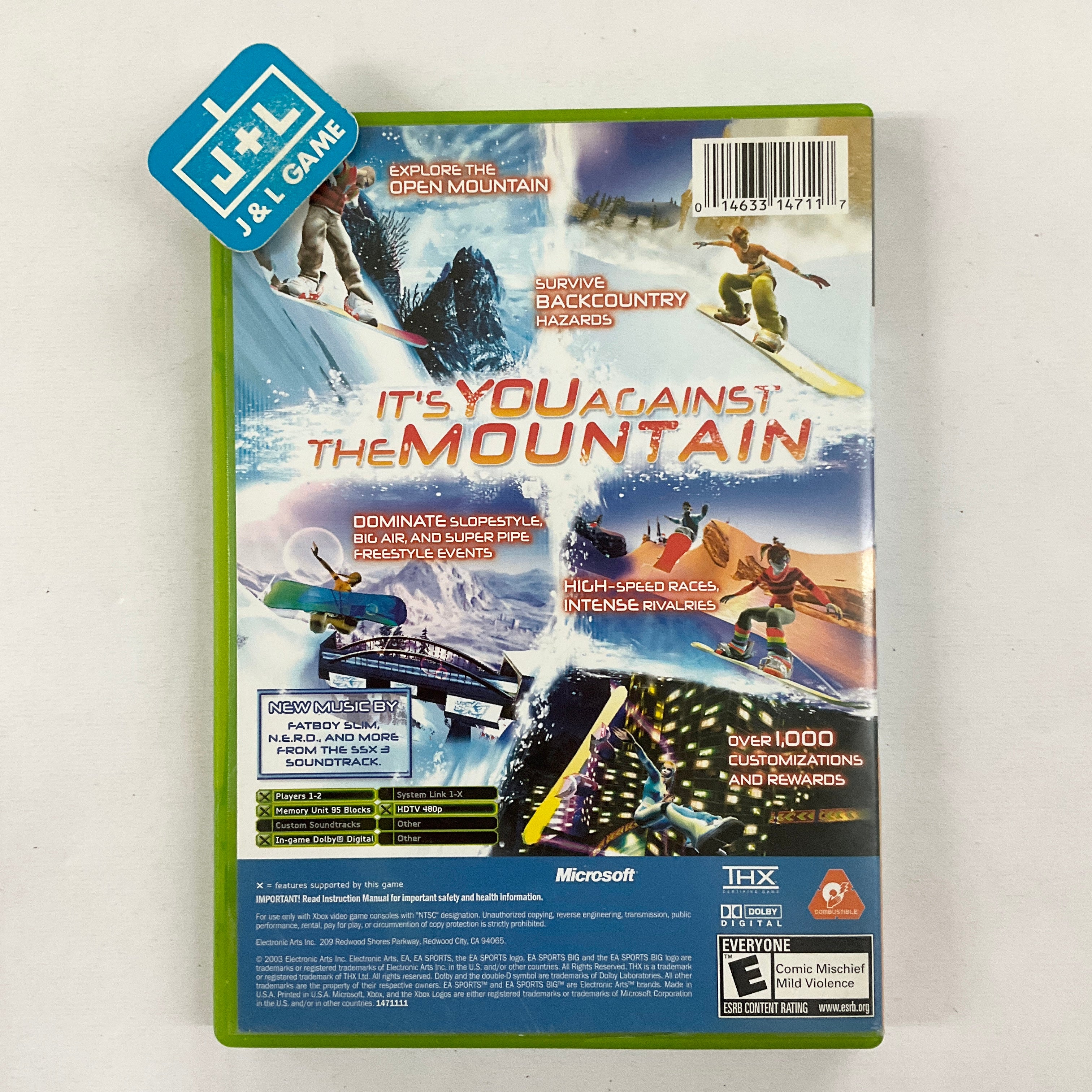 SSX 3 - (XB) Xbox [Pre-Owned] | J&L Game