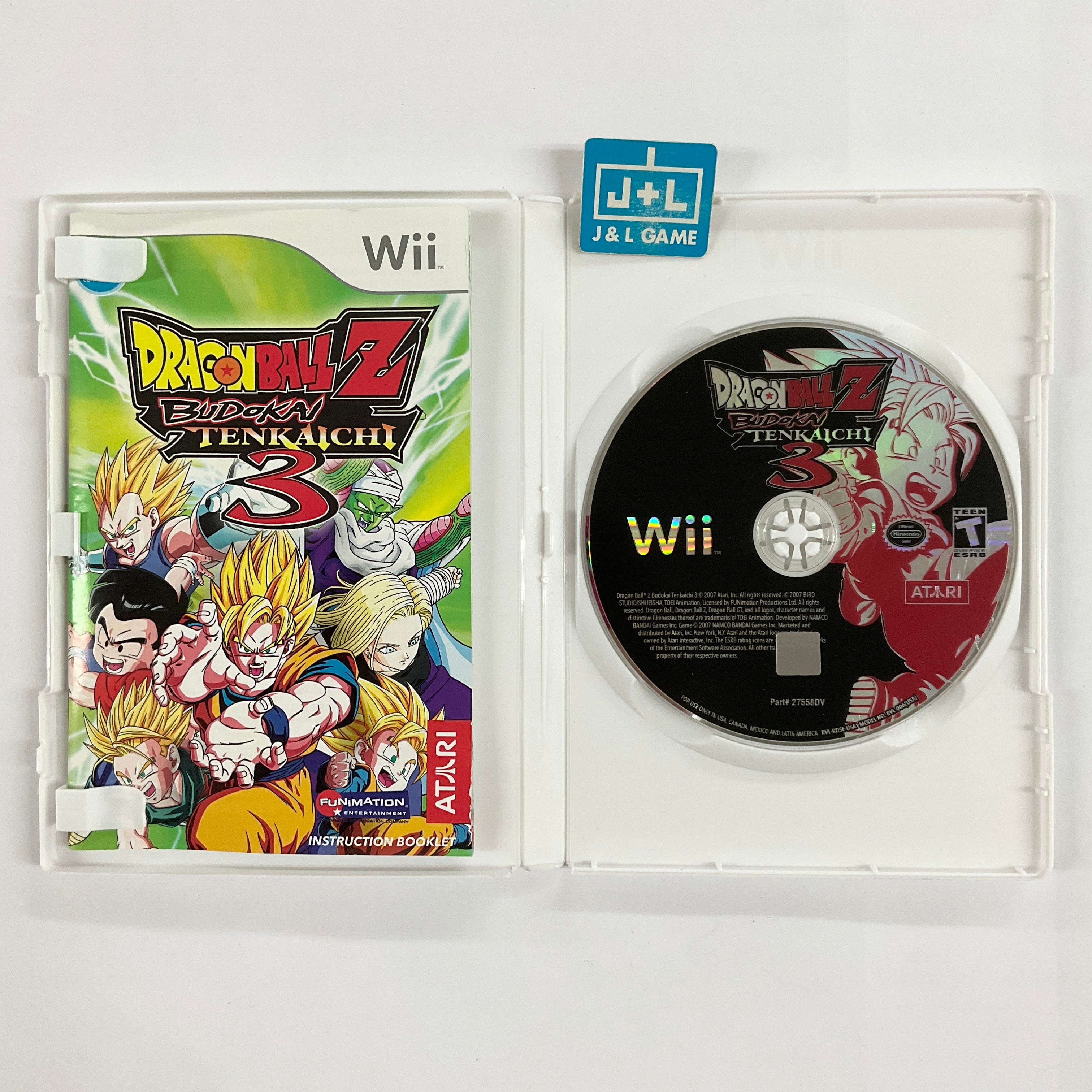 Dragon Ball Z: Budokai Tenkaichi 3 - Nintendo Wii [Pre-Owned] Video Games Atari SA   