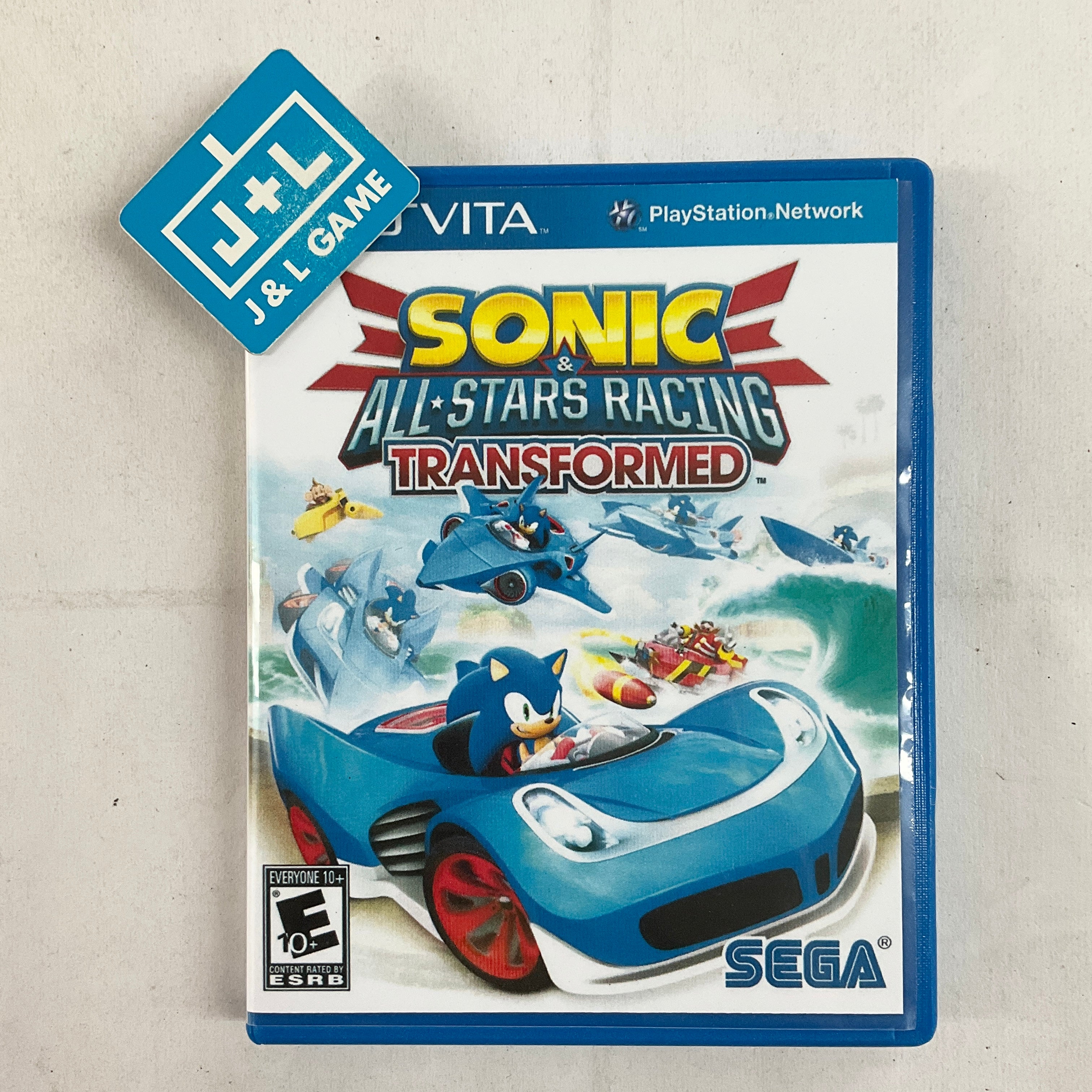 Sonic & All-Stars Racing Transformed - (PSV) PlayStation Vita [Pre-Owned] Video Games SEGA   