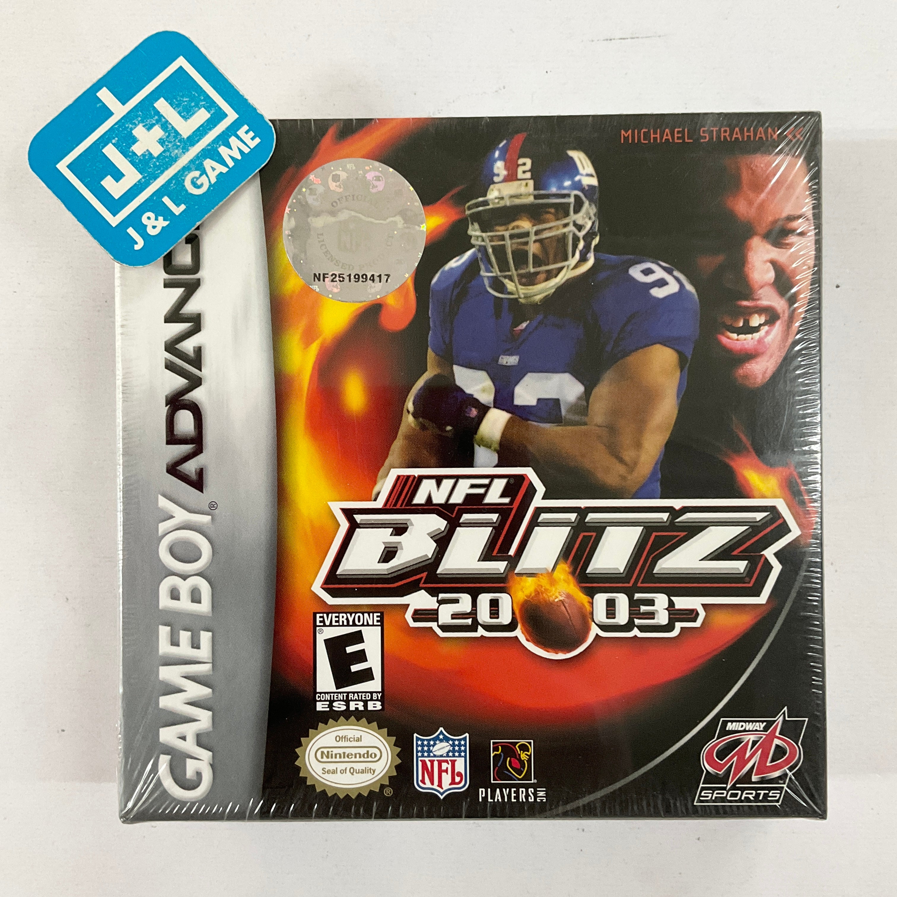 NFL Blitz 20-03 - (GBA) Game Boy Advance Video Games Midway   