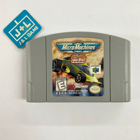 Micro Machines 64 Turbo - (N64) Nintendo 64 [Pre-Owned] Video Games Midway   