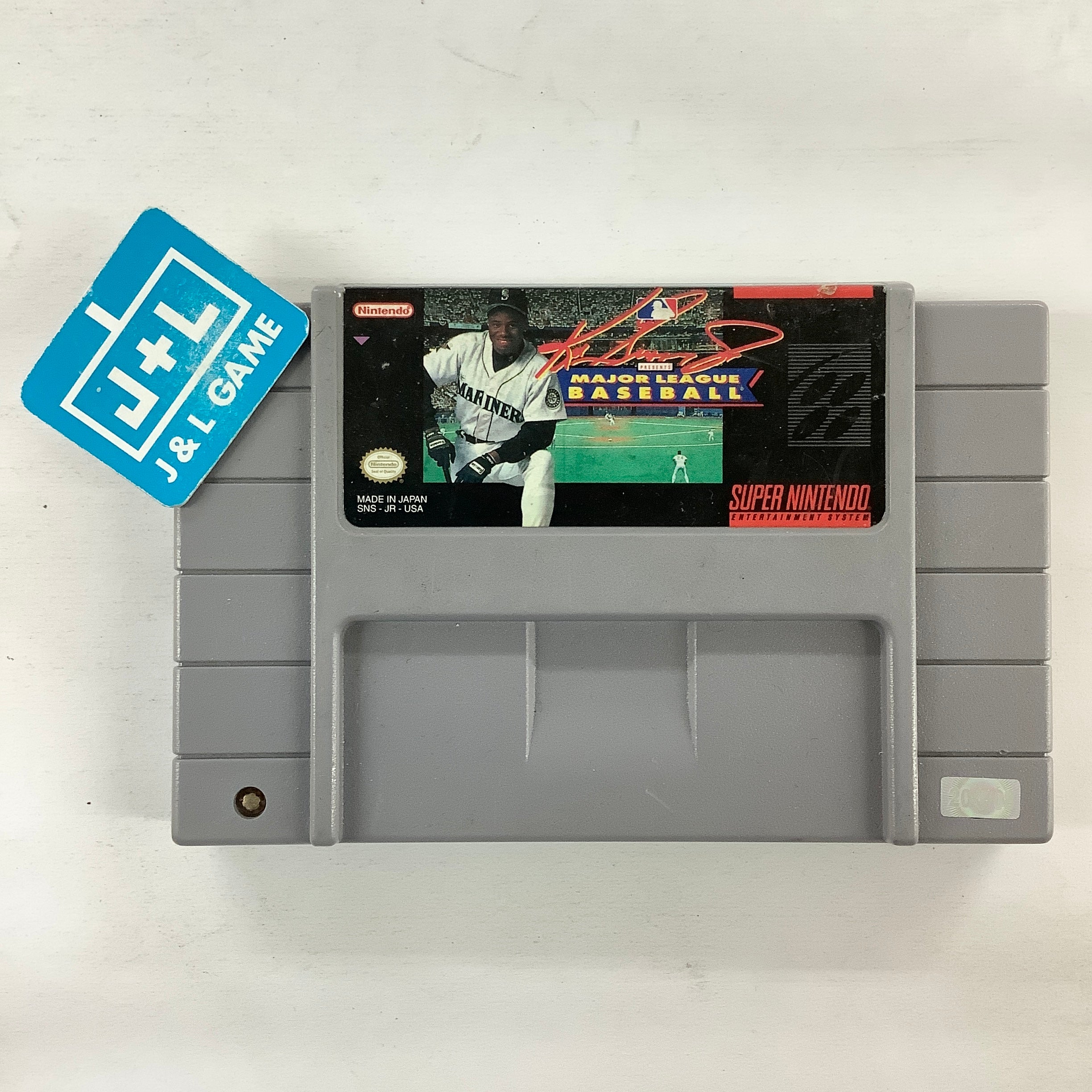 Ken Griffey Jr. Presents Major League Baseball - (SNES) Super Nintendo [Pre-Owned] Video Games Nintendo   