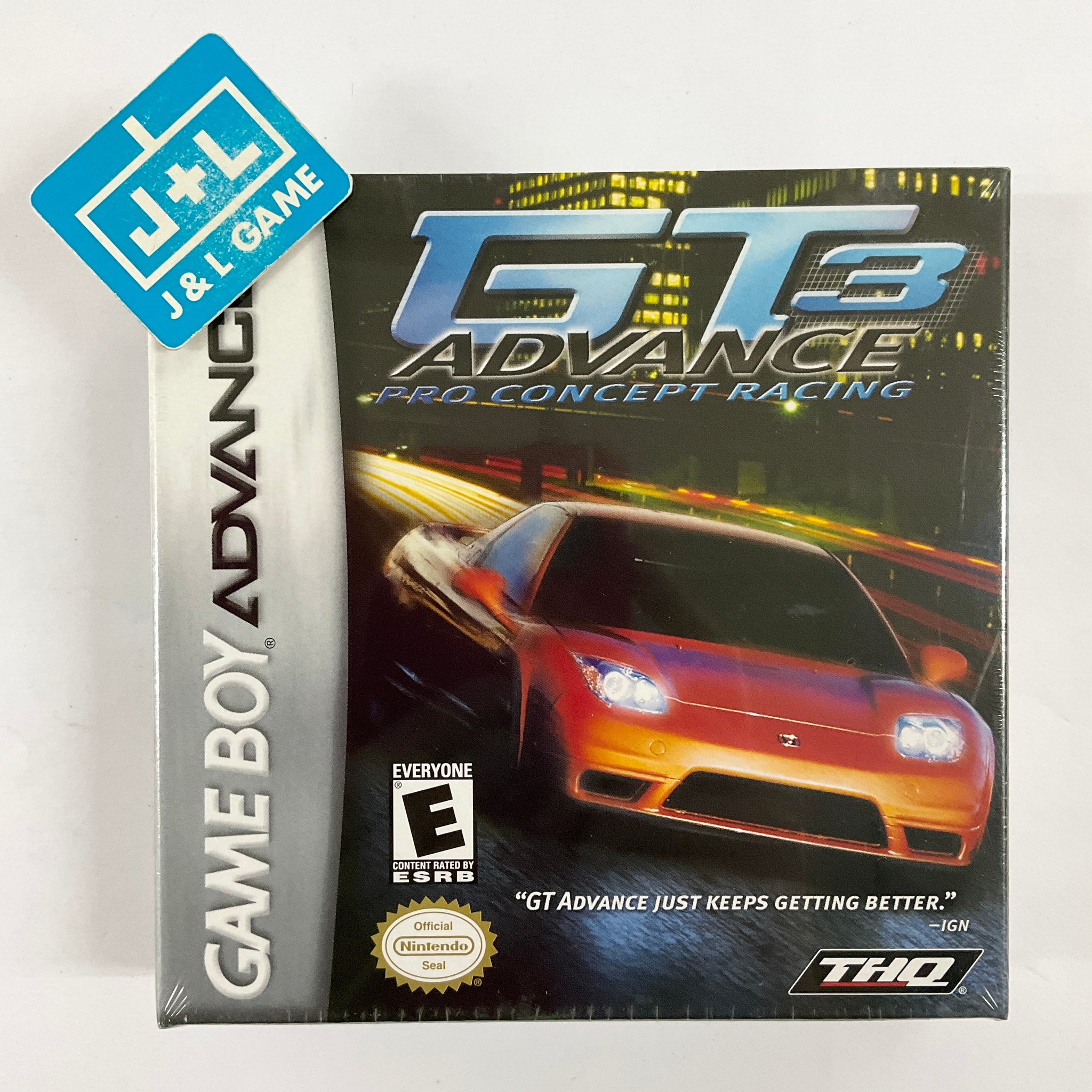 GT Advance 3: Pro Concept Racing - (GBA) Game Boy Advance Video Games THQ   
