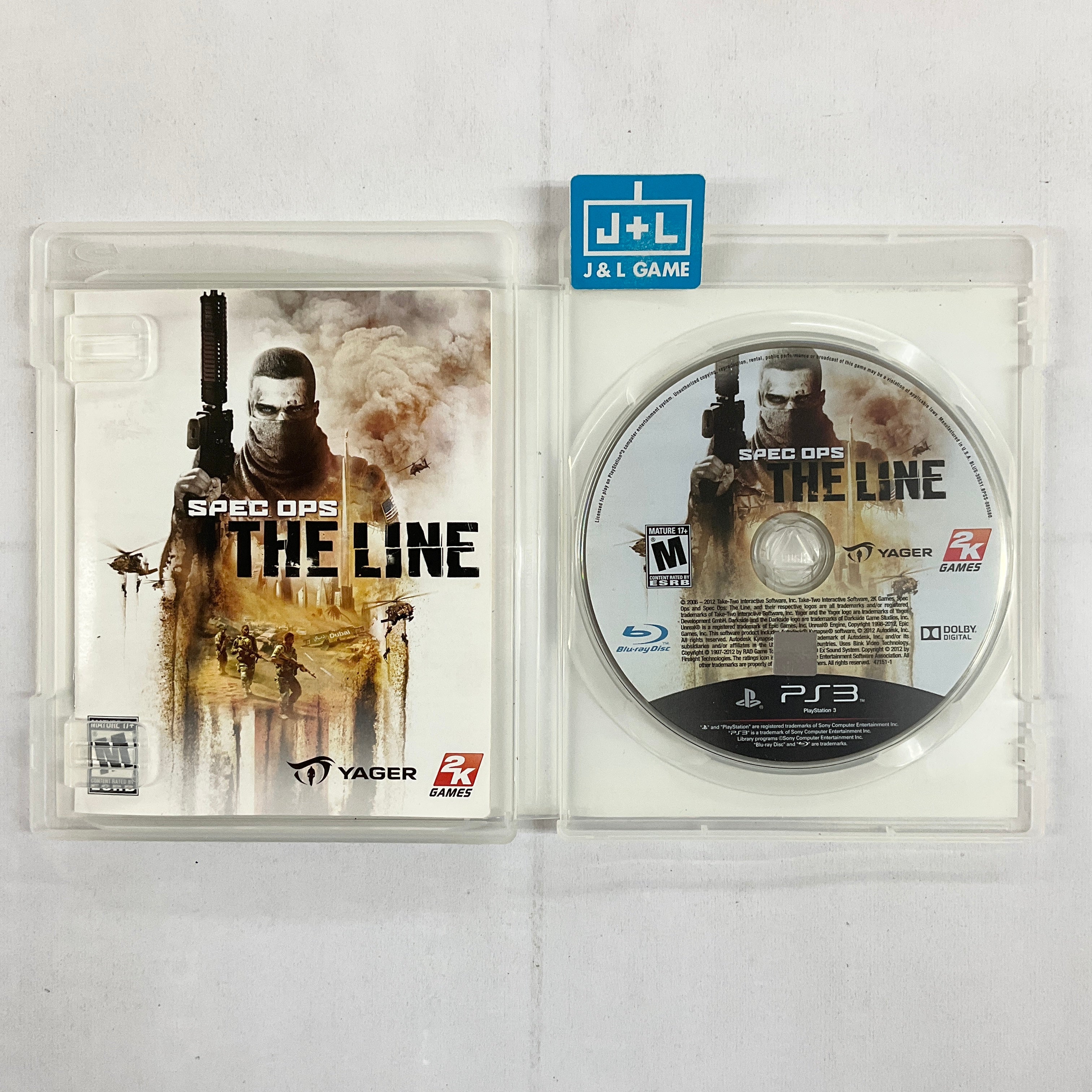 Spec Ops: The Line - (PS3) PlayStation 3 [Pre-Owned] Video Games 2K Games   