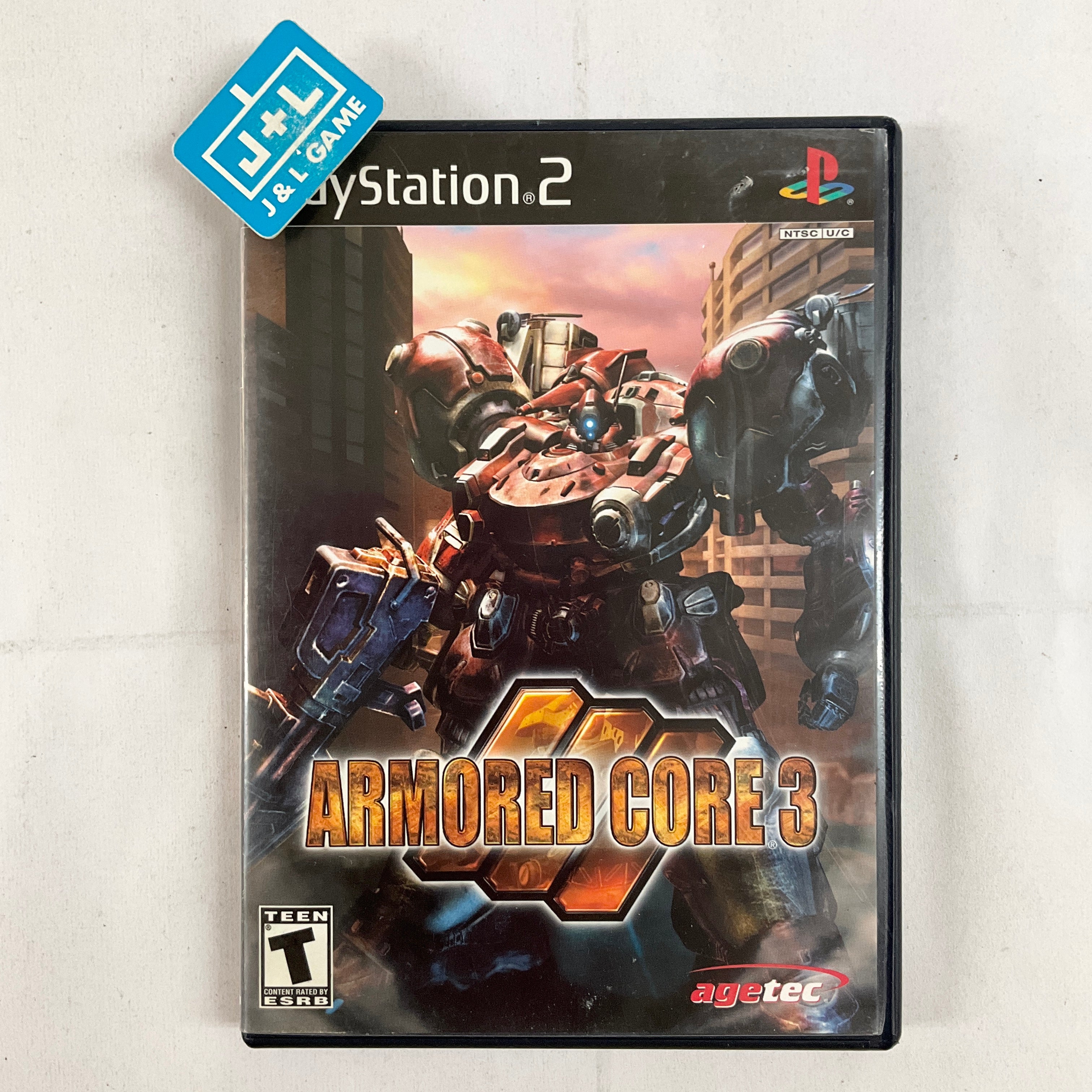 Armored Core 3 - (PS2) Playstation 2 [Pre-Owned] Video Games Agetec   