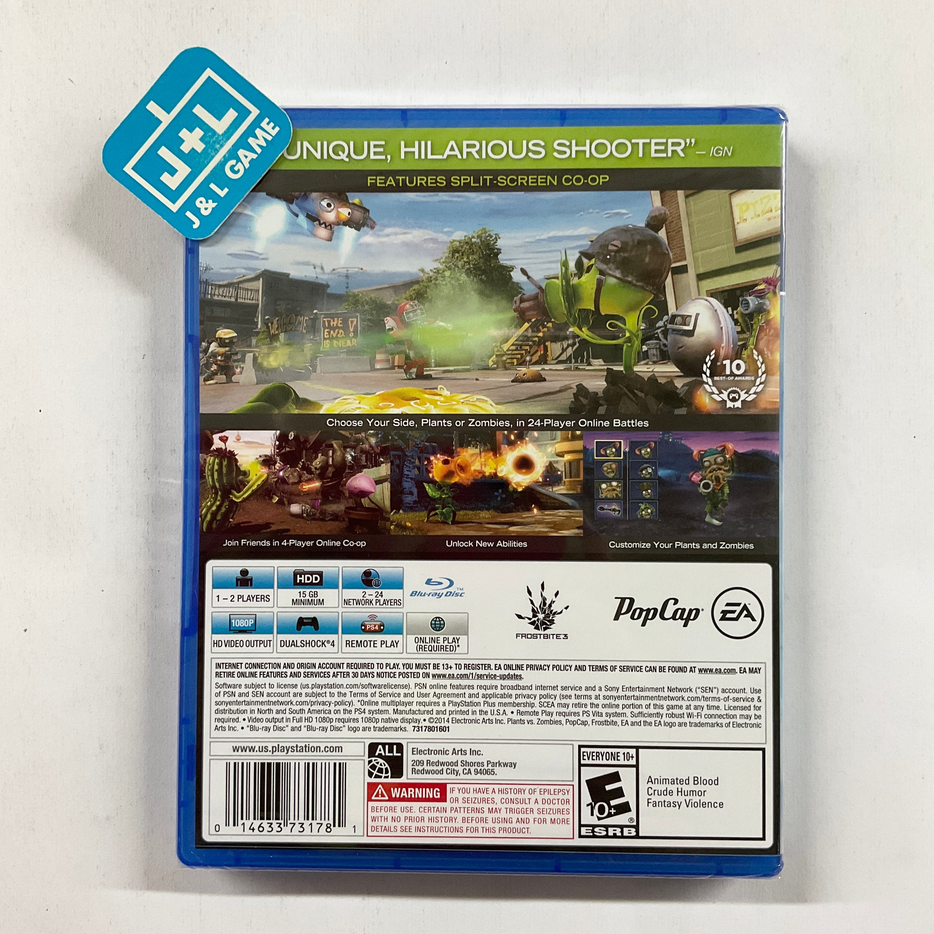 Plants Vs. Zombies Garden Warfare 2 - Edizione Standard Per PlayStation 4 PS4