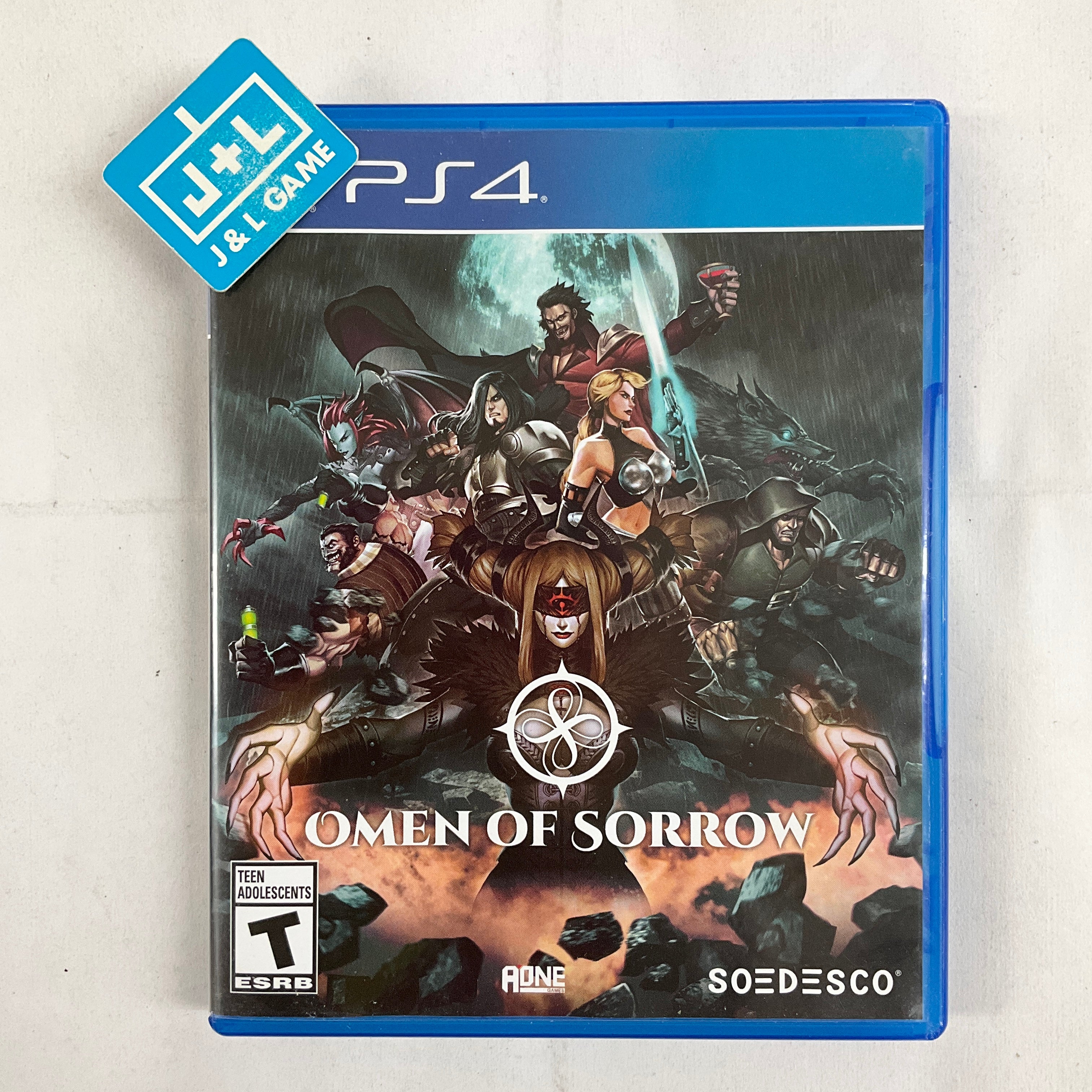 Omen of Sorrow - (PS4) PlayStation 4 [Pre-Owned] Video Games Soedesco   