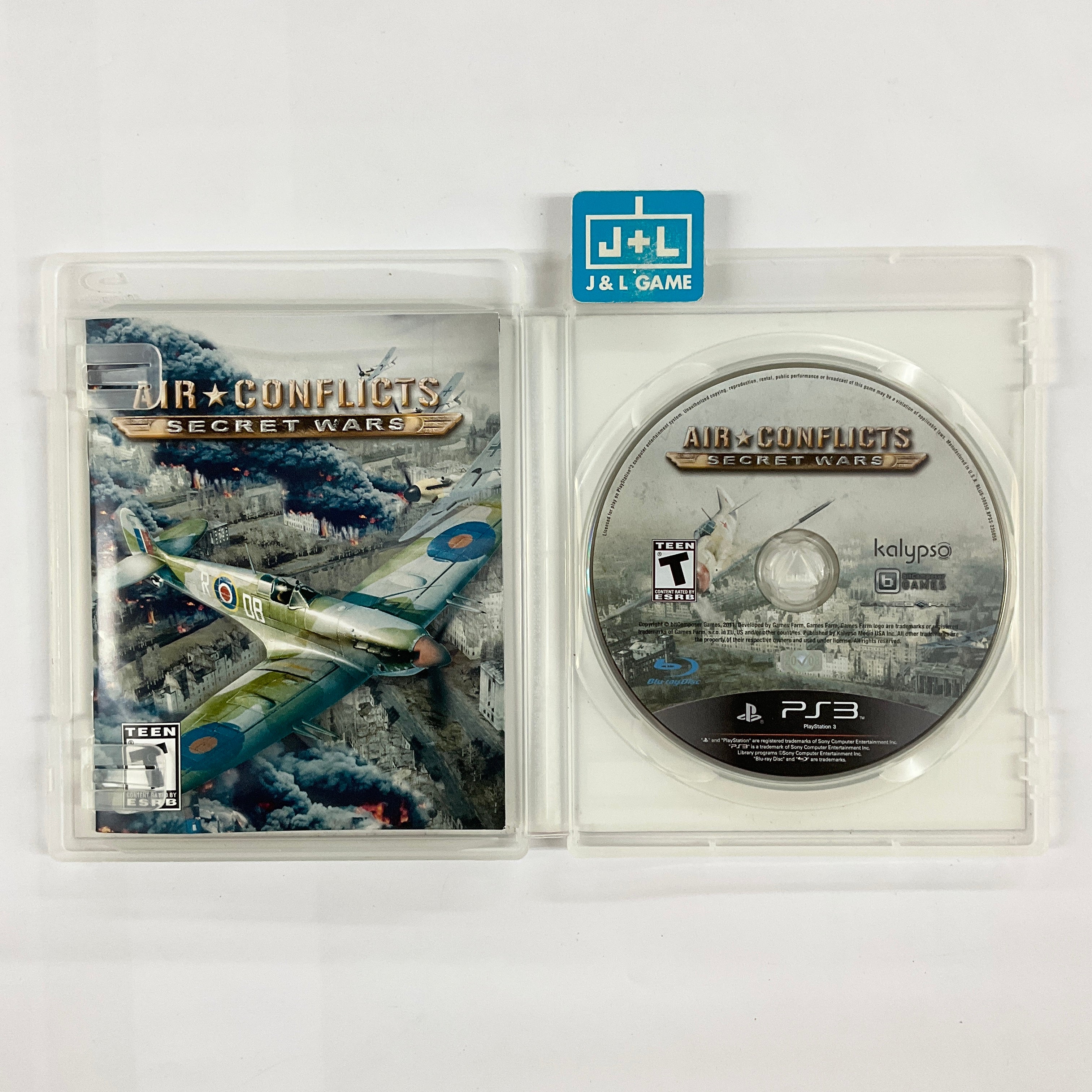Air Conflicts: Secret Wars - (PS3) PlayStation 3 [Pre-Owned] Video Games Kalypso   
