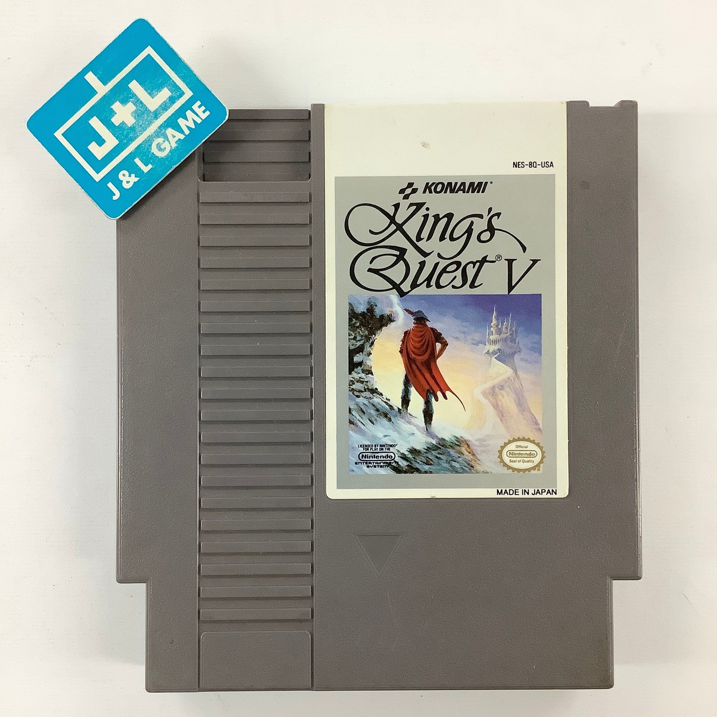 King's Quest V - (NES) Nintendo Entertainment System [Pre-Owned] Video Games Konami   