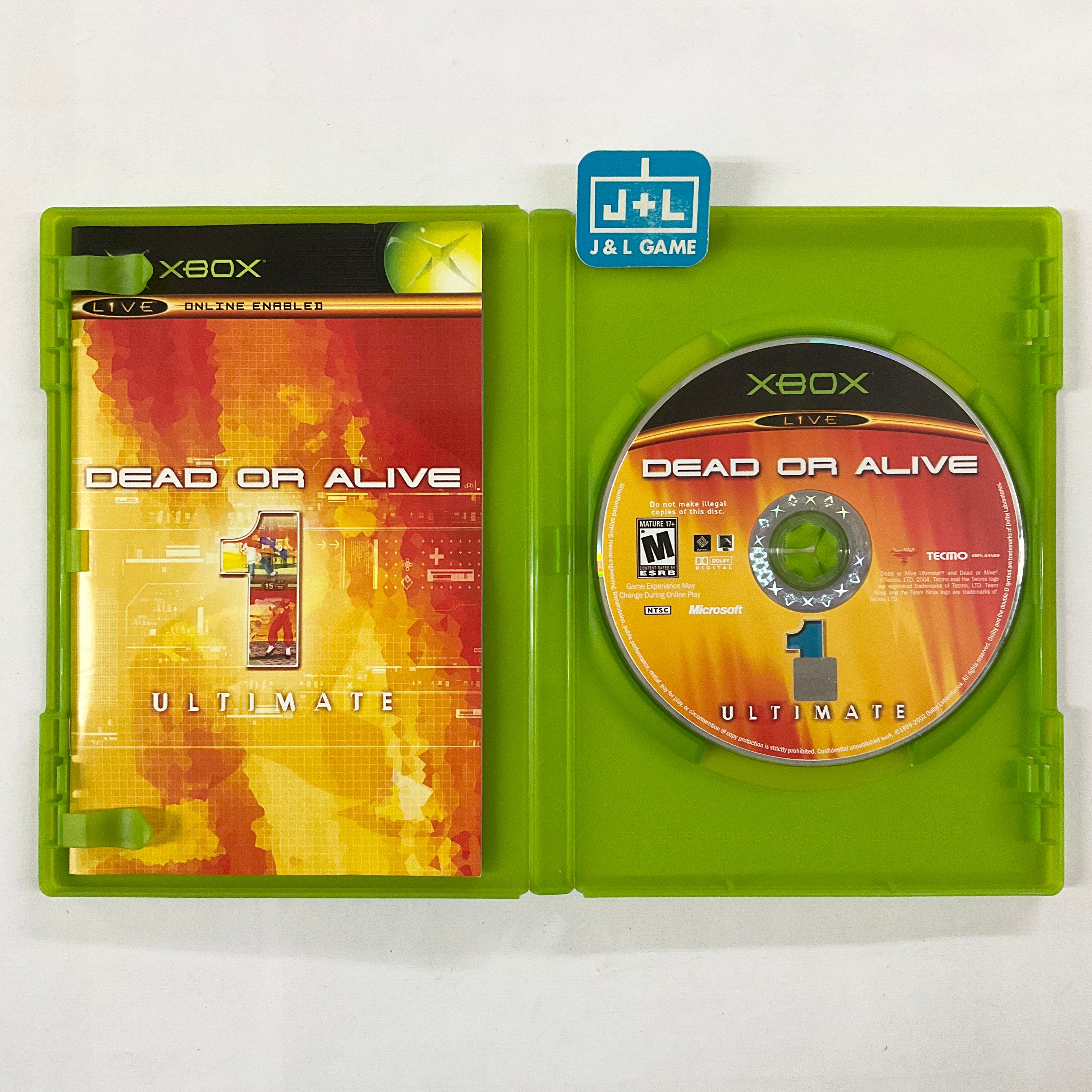 Dead or Alive Ultimate - (XB) Xbox [Pre-Owned] Video Games Tecmo   