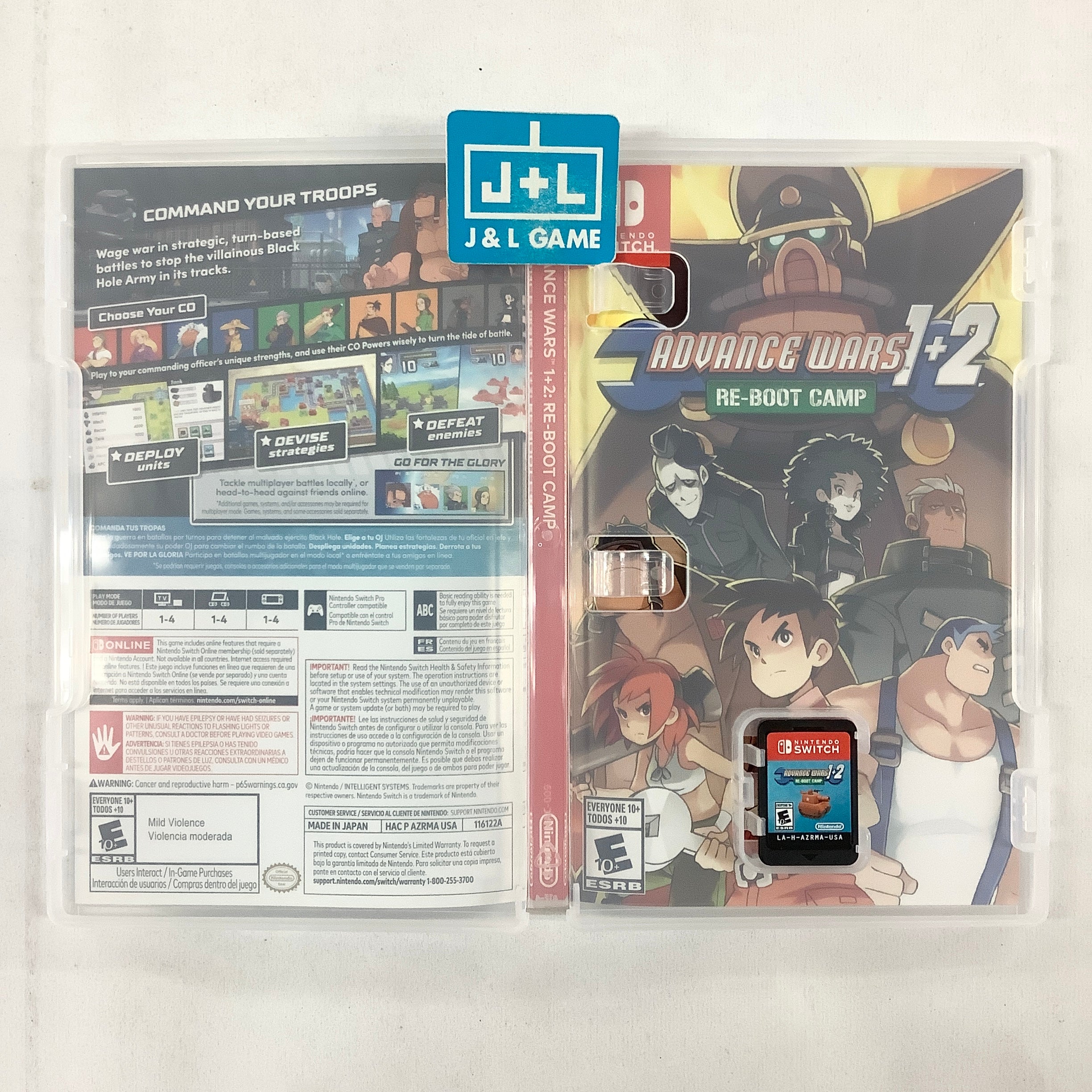 Advance Wars 1+2: Re-Boot Camp - (NSW) Nintendo Switch [Pre-Owned