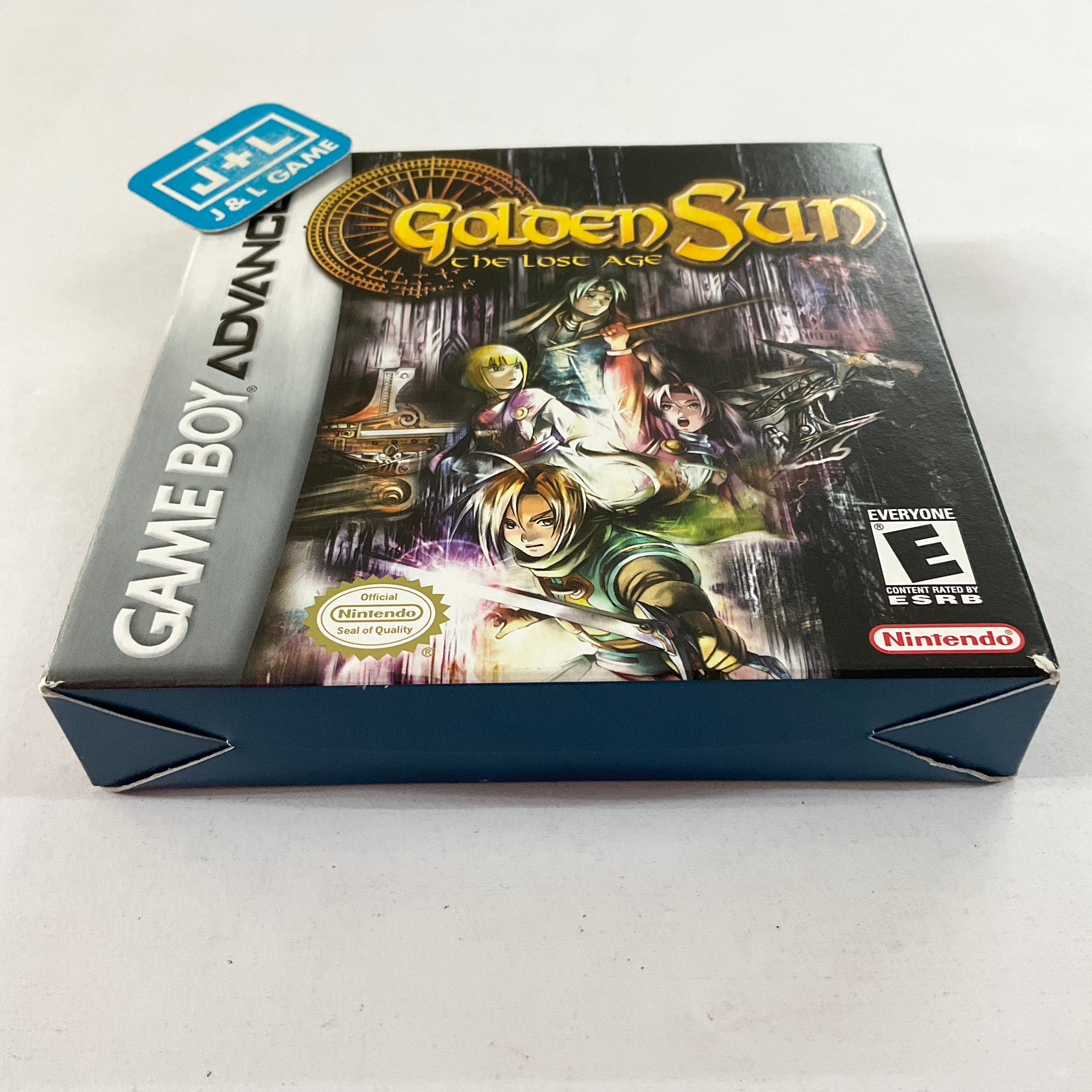Golden Sun : L'Âge Perdu Sur Game Boy Advance - Cartouche Originale FRA Complète, Très Bon état