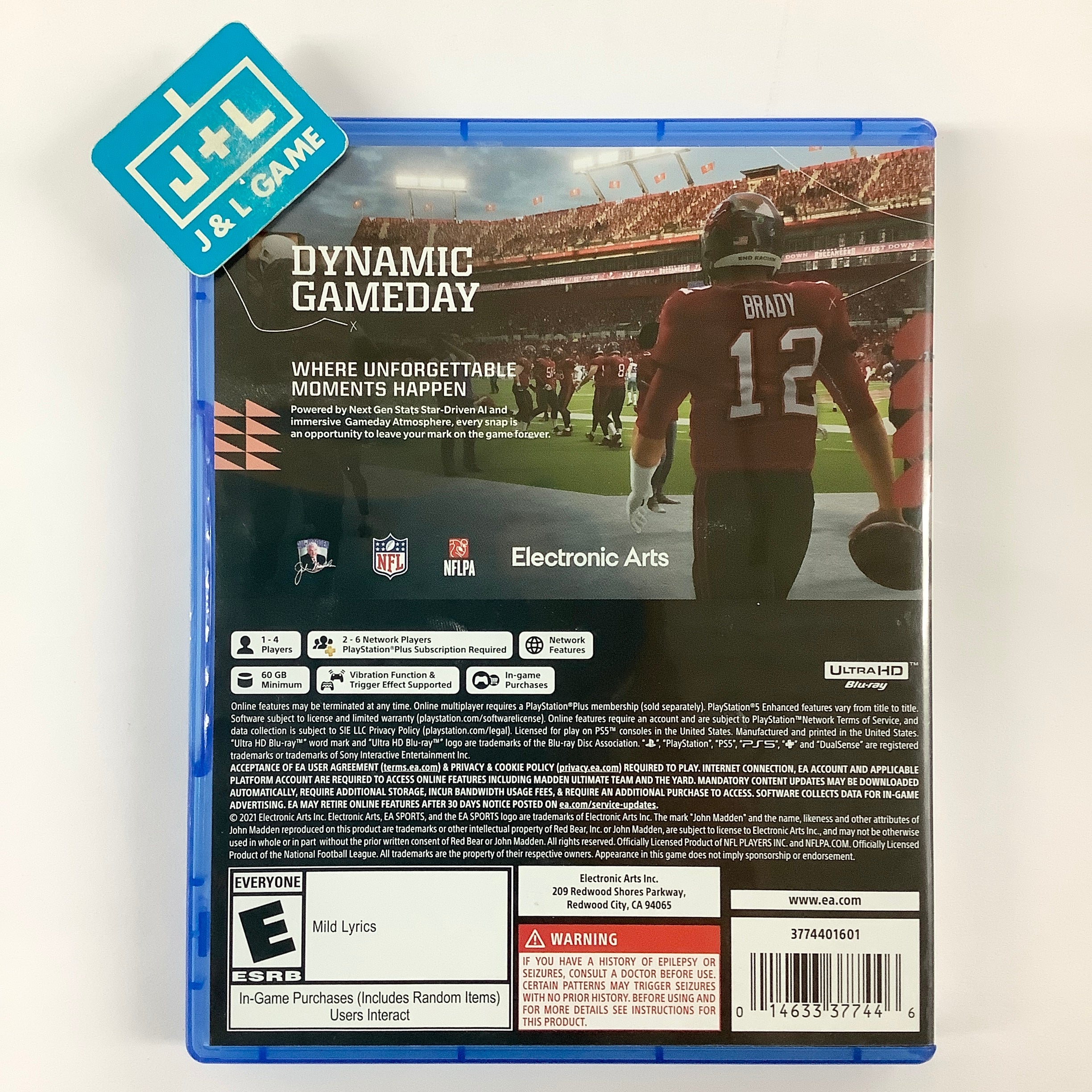 Madden NFL 22 - (PS5) PlayStation 5 [UNBOXING] Video Games Electronic Arts   