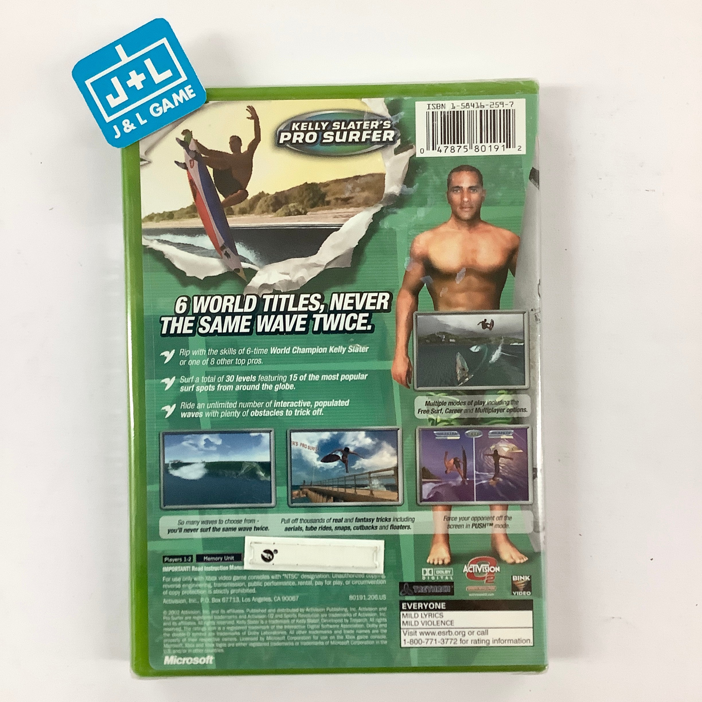 Kelly Slater's Pro Surfer - (XB) Xbox Video Games Activision   