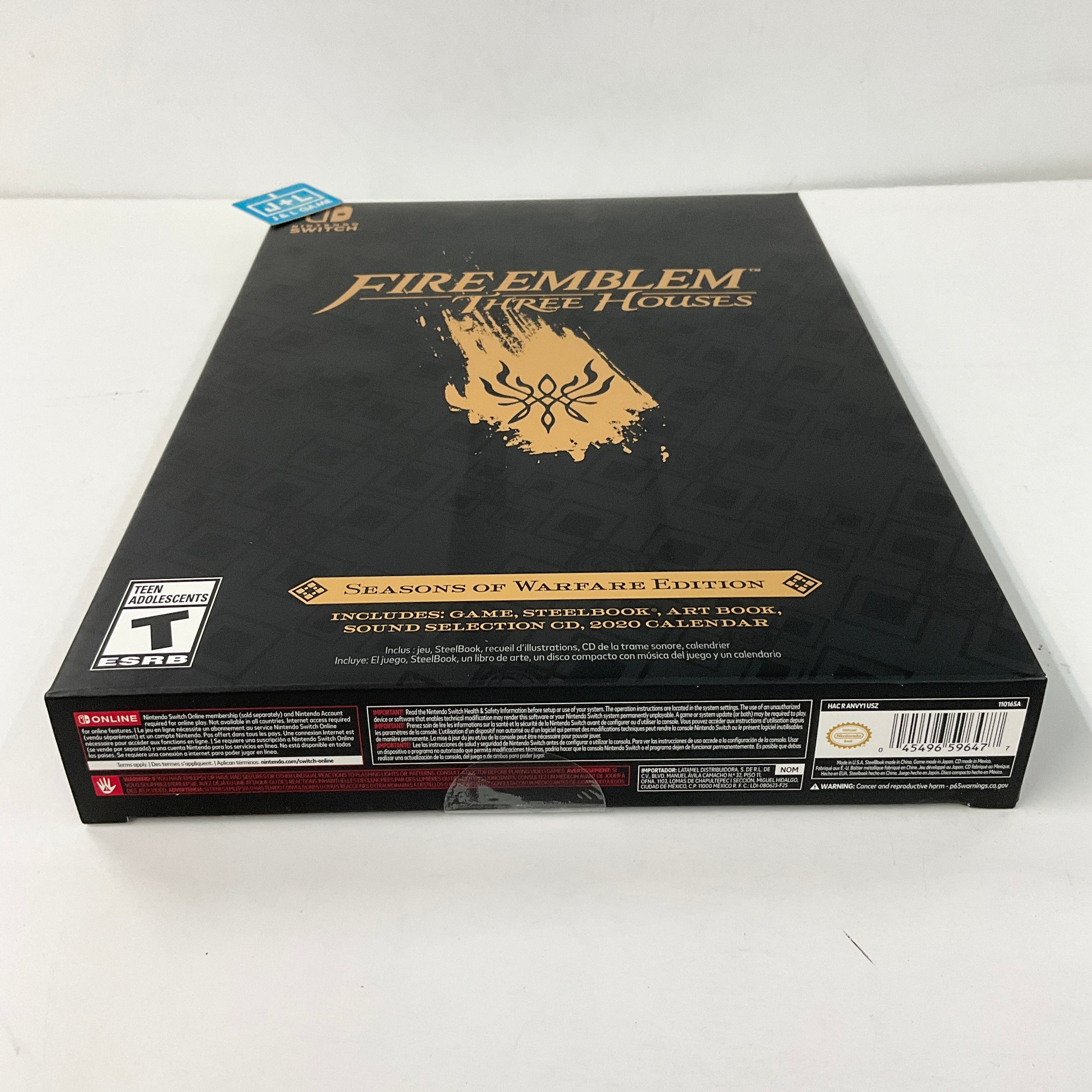 Fire Emblem: Three Houses Seasons of Warfare Edition - (NSW) Nintendo Switch Video Games Nintendo   