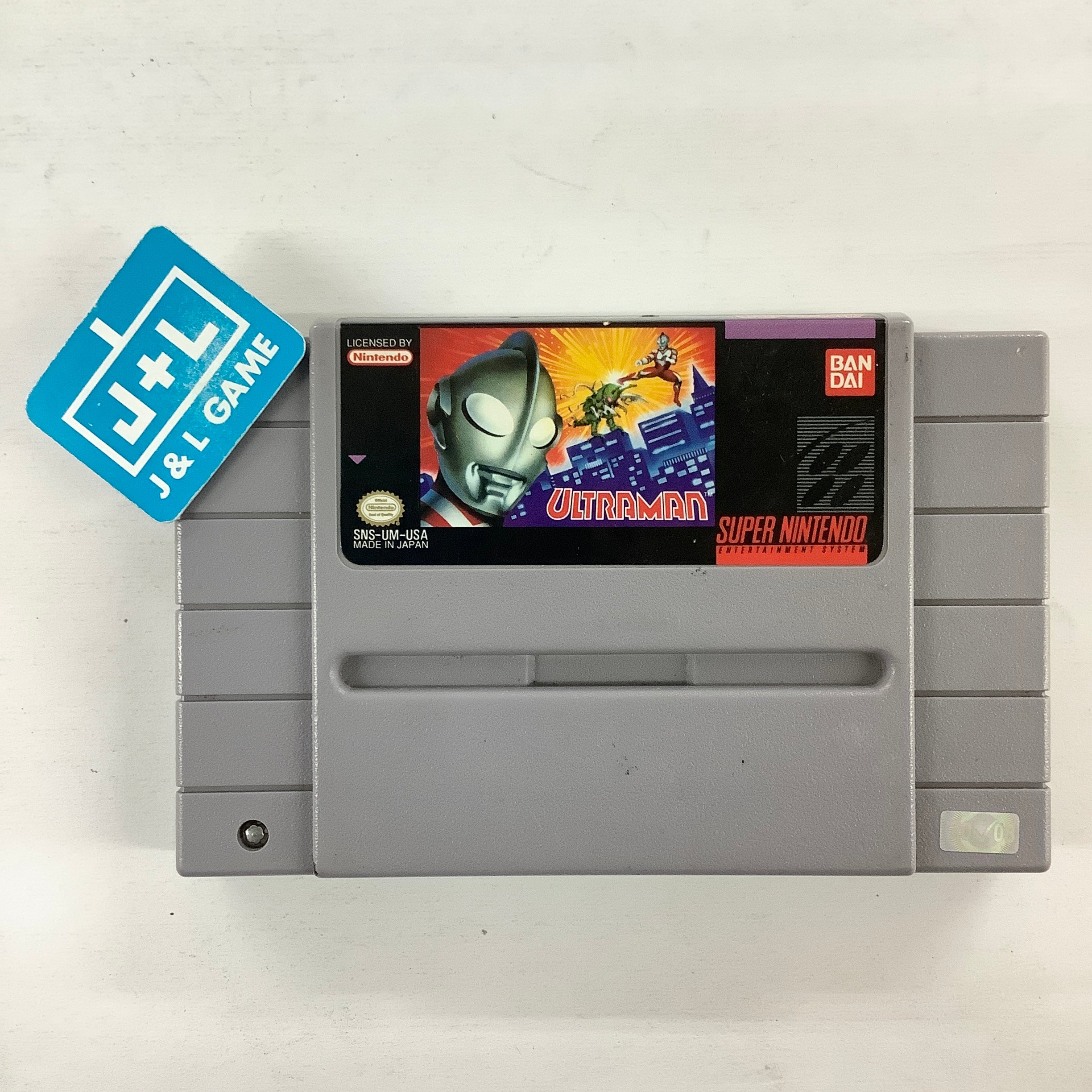 Ultraman - (SNES) Super Nintendo [Pre-Owned] Video Games Bandai   