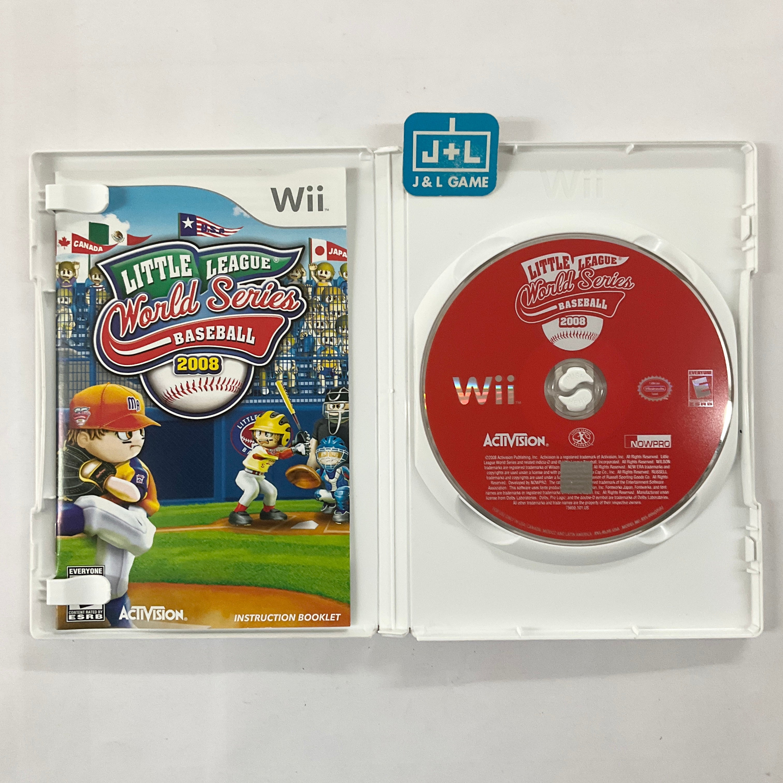 【中古】「非常に良い」Little League World Series 08 Nla Little League World Series Baseball '08 - Nintendo Wii [Pre-Owned