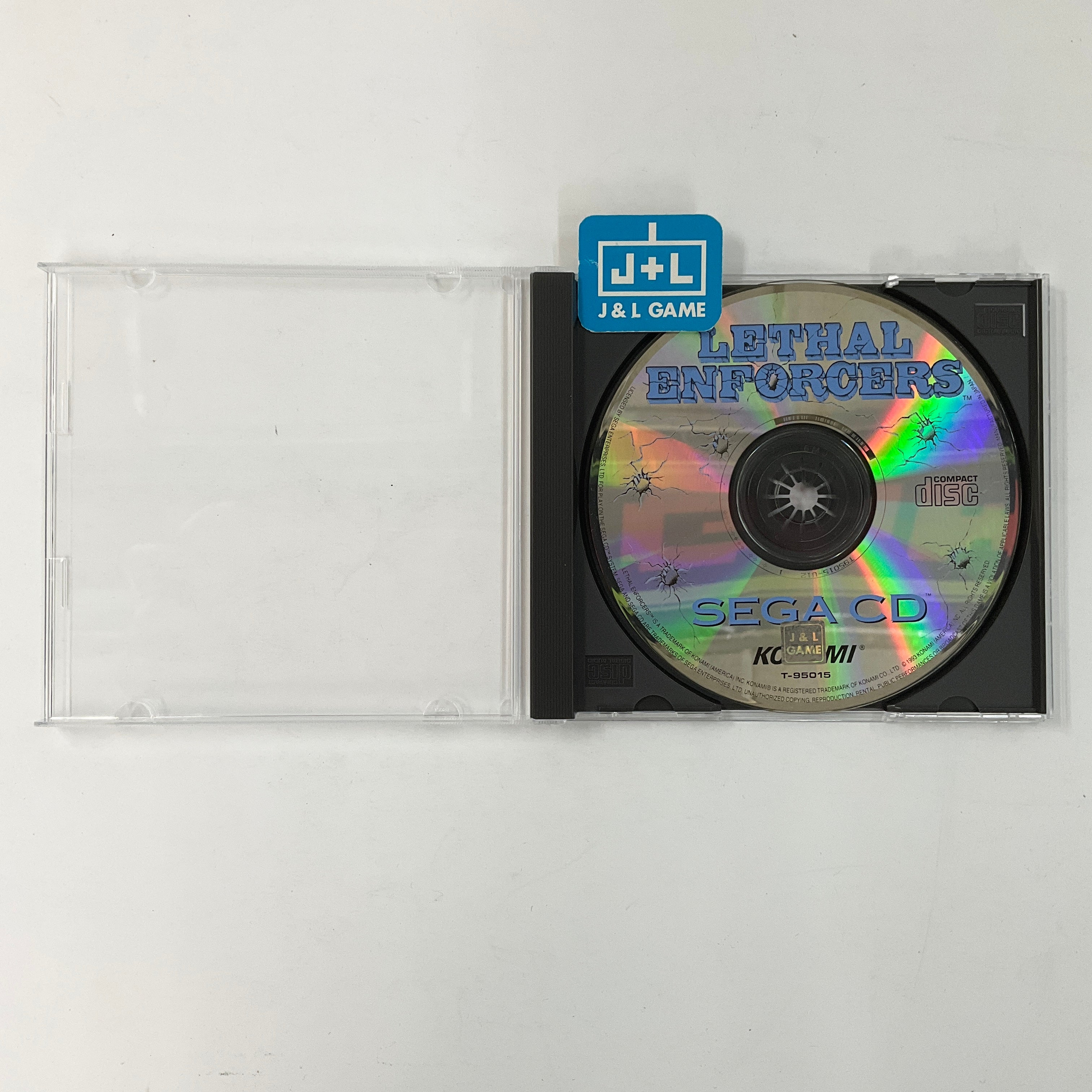 Lethal Enforcers - (SCD) SEGA CD [Pre-Owned] Video Games Konami   