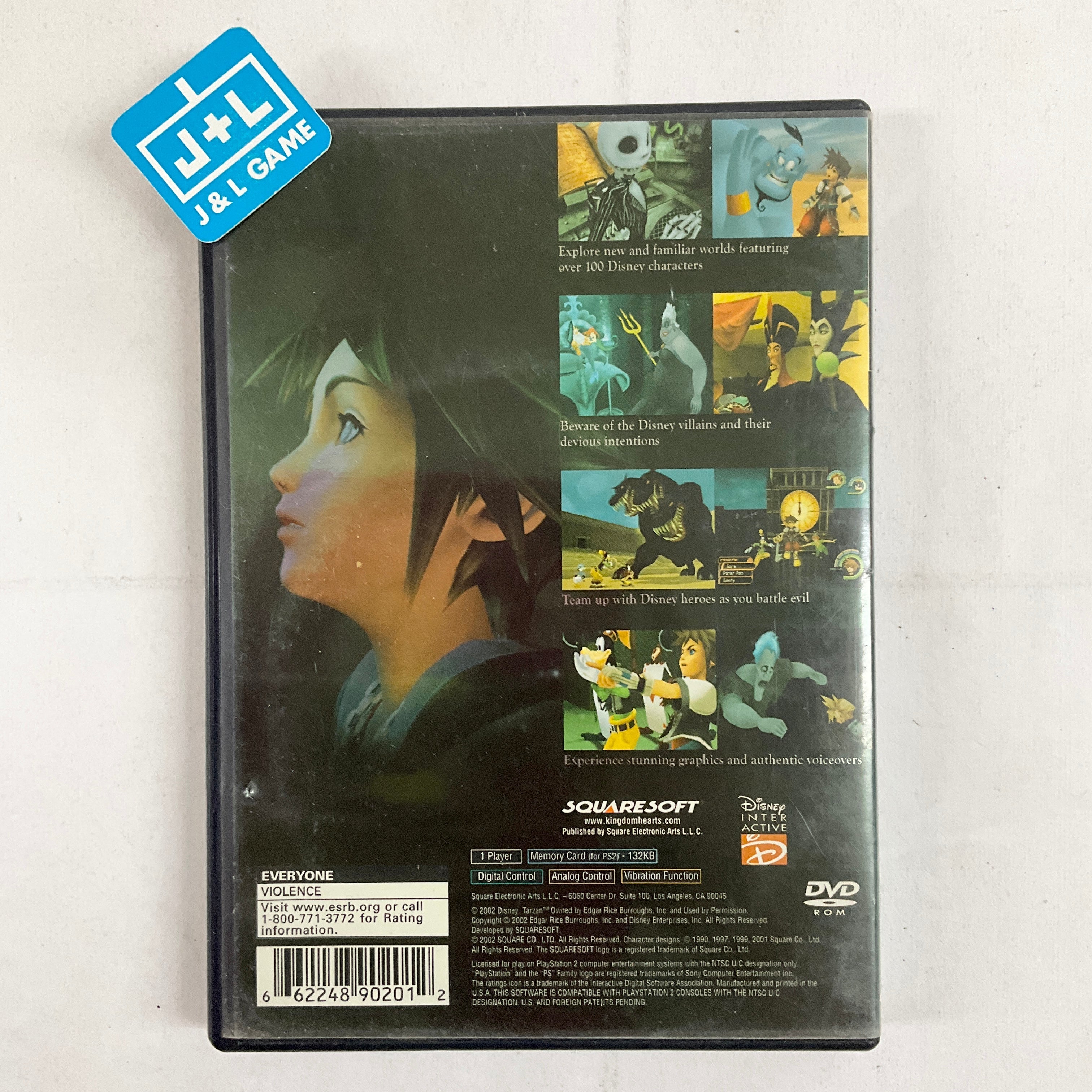 Kingdom Hearts II (Sous Blister) - PS2 - Jeu Occasion Pas Cher Kingdom Hearts II (Sous Blister) - PS2 - Jeu Occasion Pas Cher
