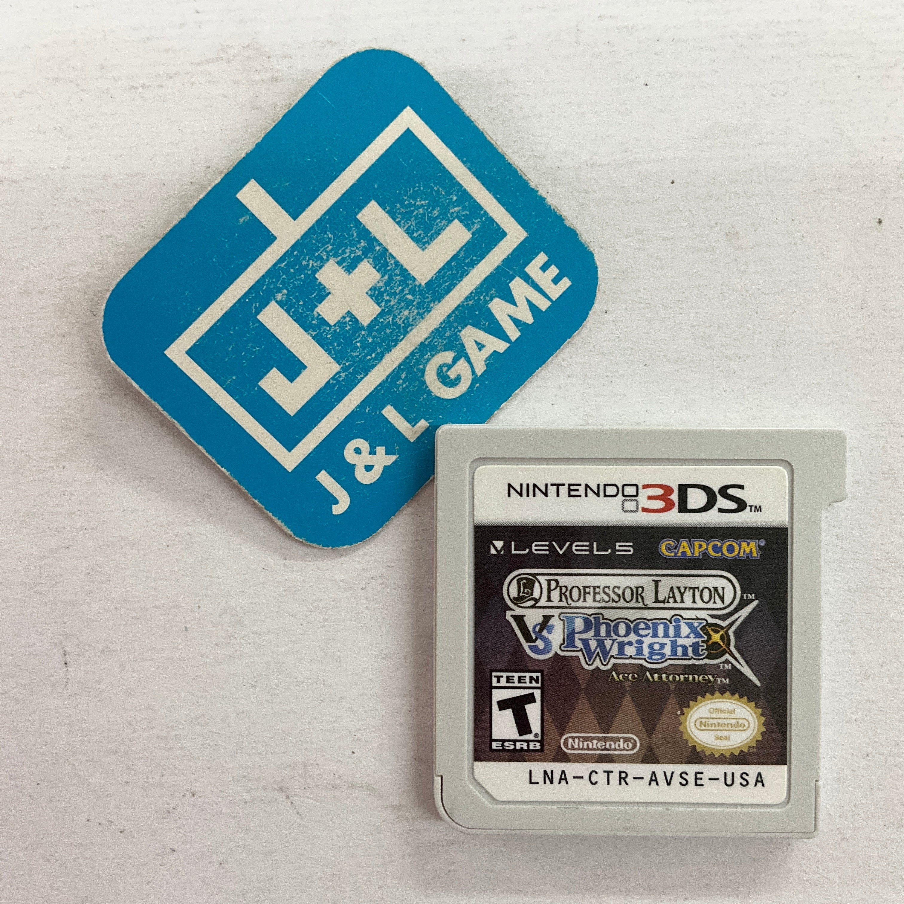 Professor Layton VS Phoenix Wright Ace Attorney - Nintendo 3DS [Pre-Owned] Video Games Nintendo   