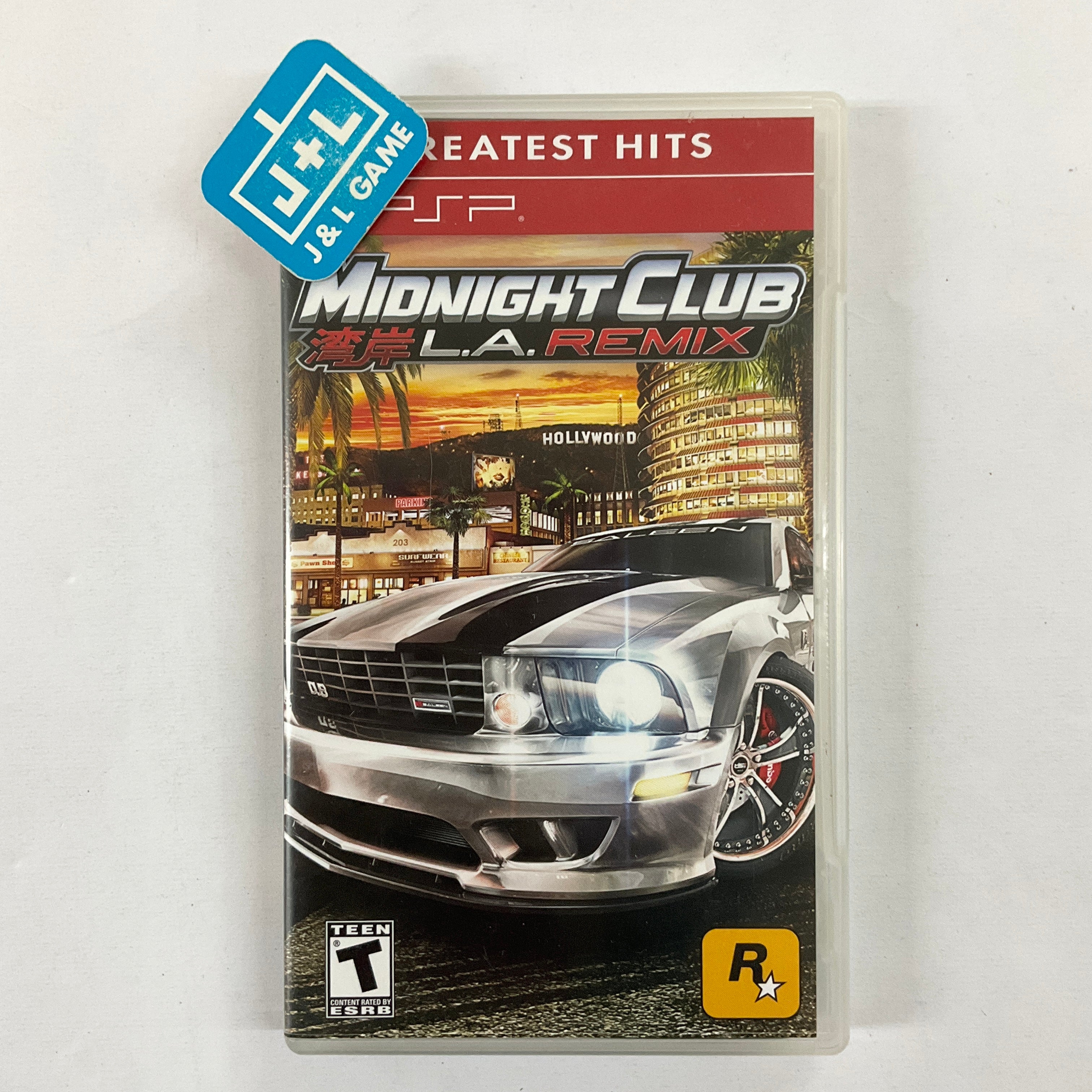 Midnight Club: LA Remix (Greatest Hits) - Sony PSP [Pre-Owned] Video Games Rockstar Games   
