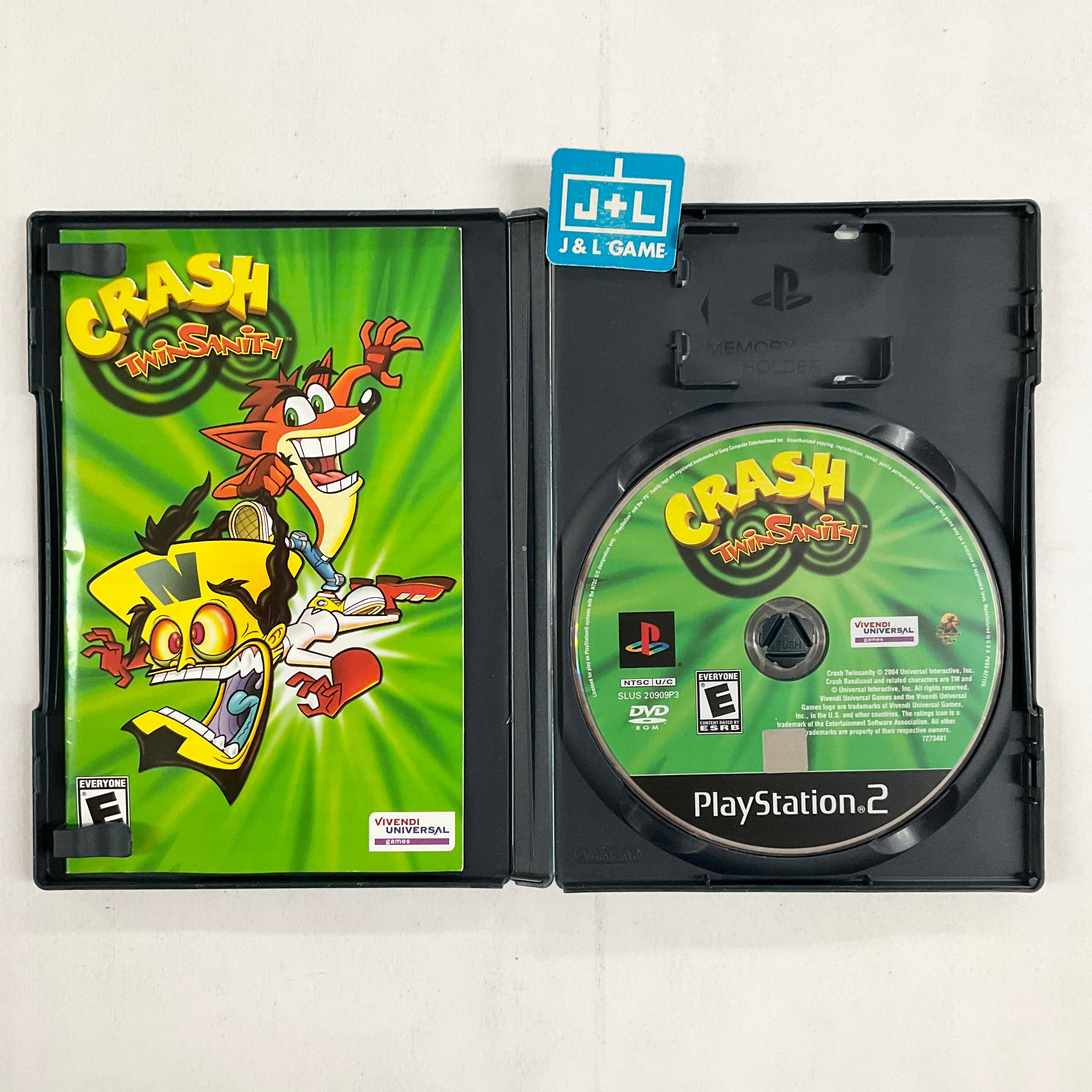 Crash Bandicoot Action Pack - (PS2) PlayStation 2 [Pre-Owned] Video Games Sierra Entertainment   