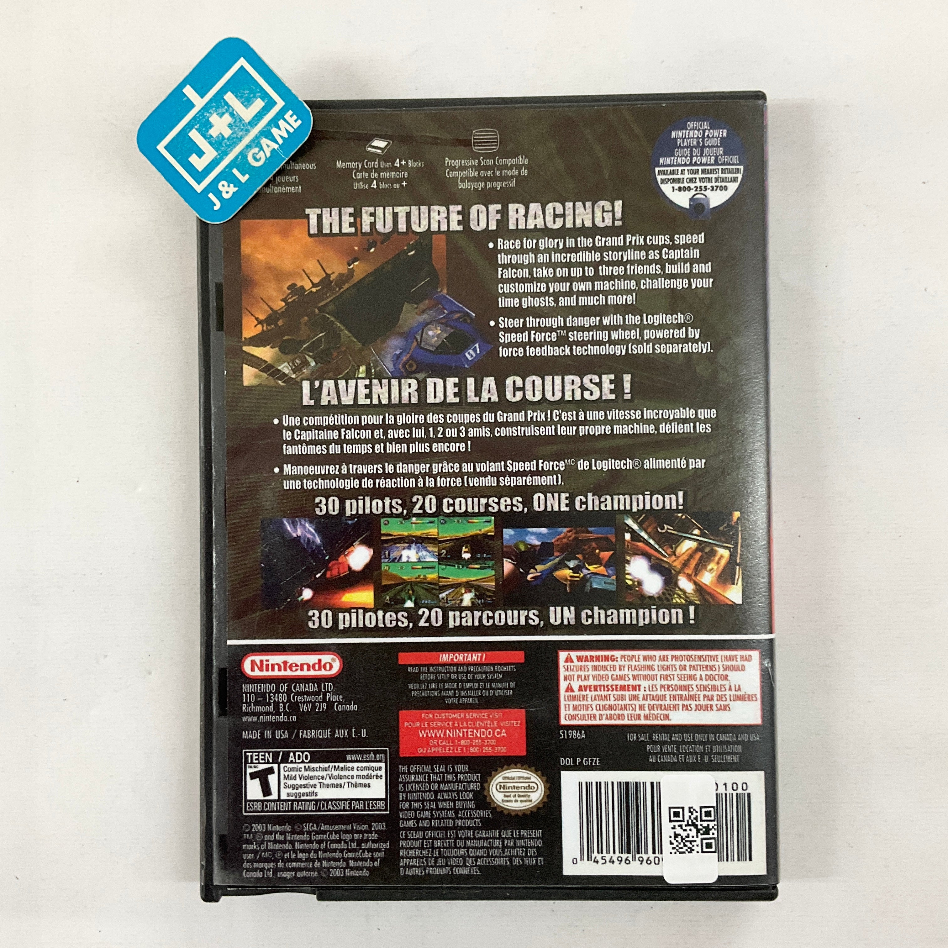 F-Zero GX - (GC) GameCube [Pre-Owned] Video Games Nintendo   