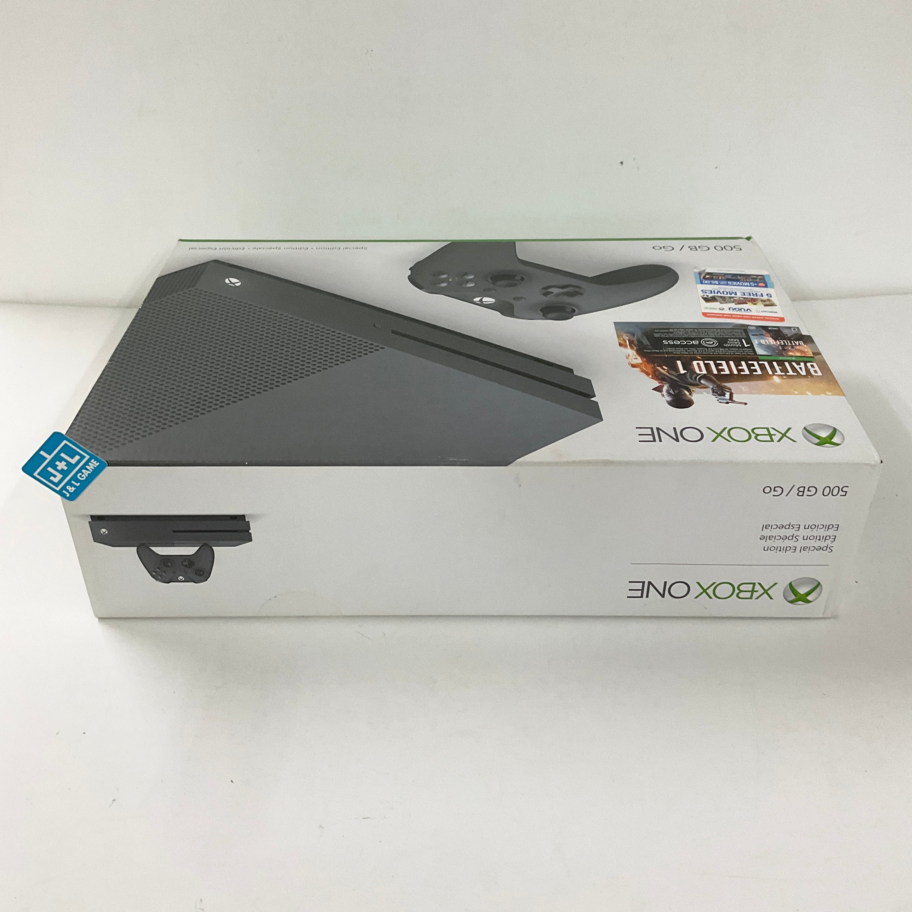 Xbox One S 500GB Special Edition Console - Battlefield 1 Bundle Consoles Microsoft   