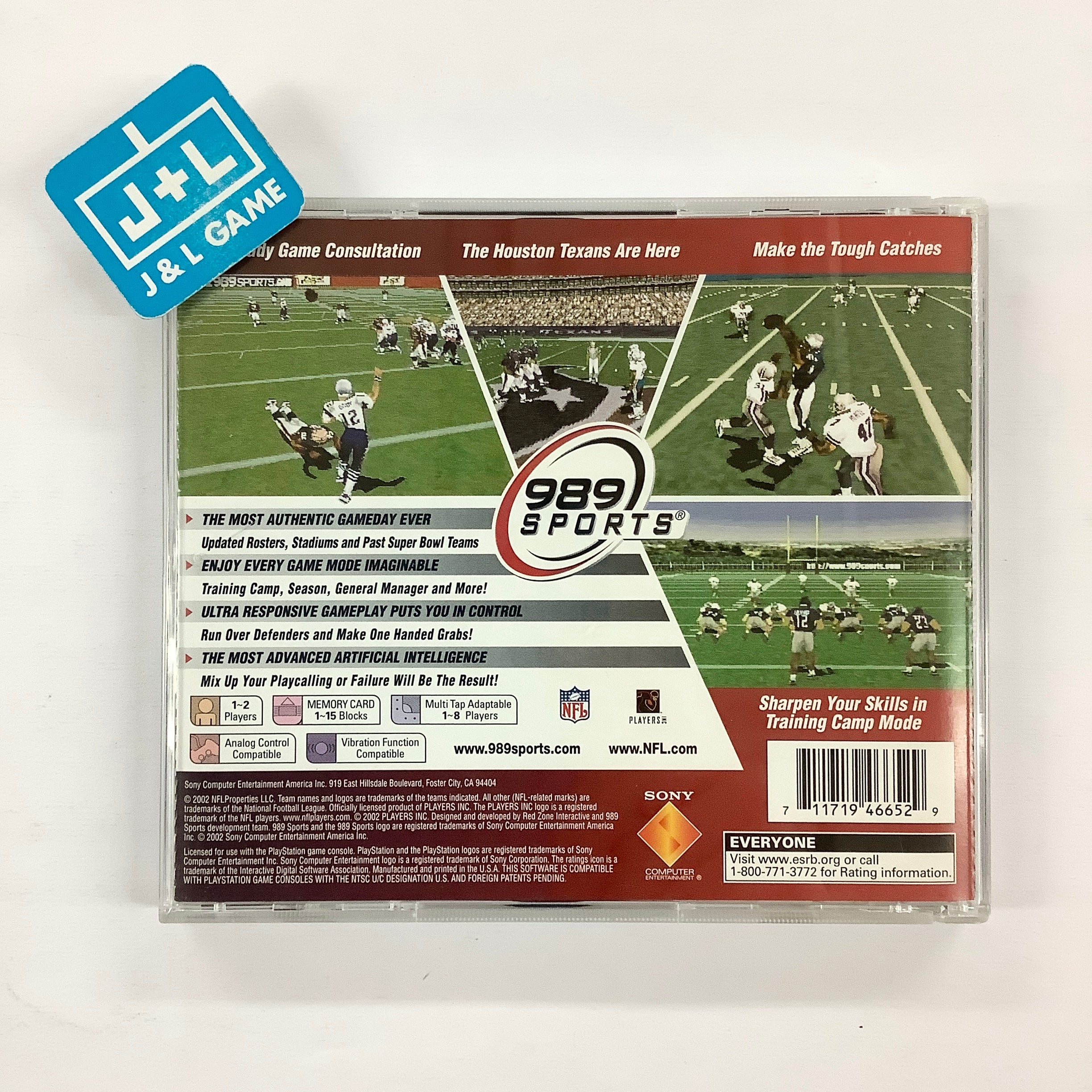 NFL GameDay 2003 - (PS1) PlayStation 1 [Pre-Owned] Video Games Sony   