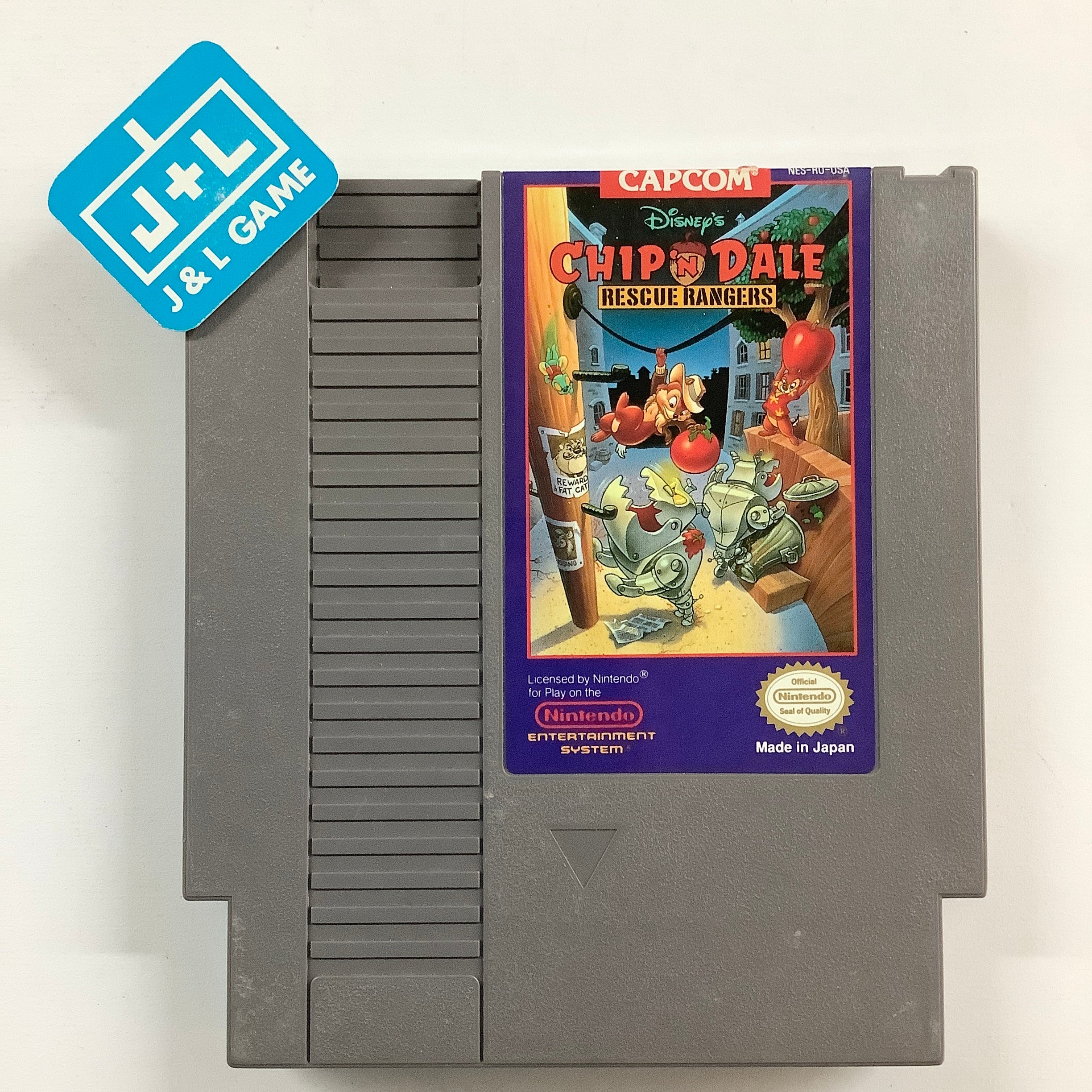 Disney's Chip 'n Dale: Rescue Rangers - (NES) Nintendo Entertainment System [Pre-Owned] Video Games Capcom   