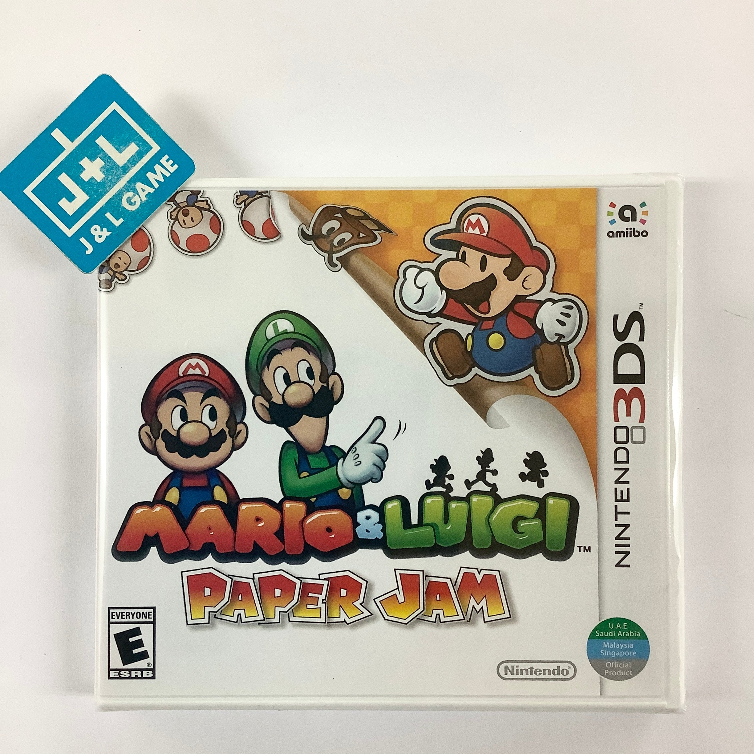 Mario & Luigi: Paper Jam - Nintendo 3DS (World Edition) Video Games Nintendo   