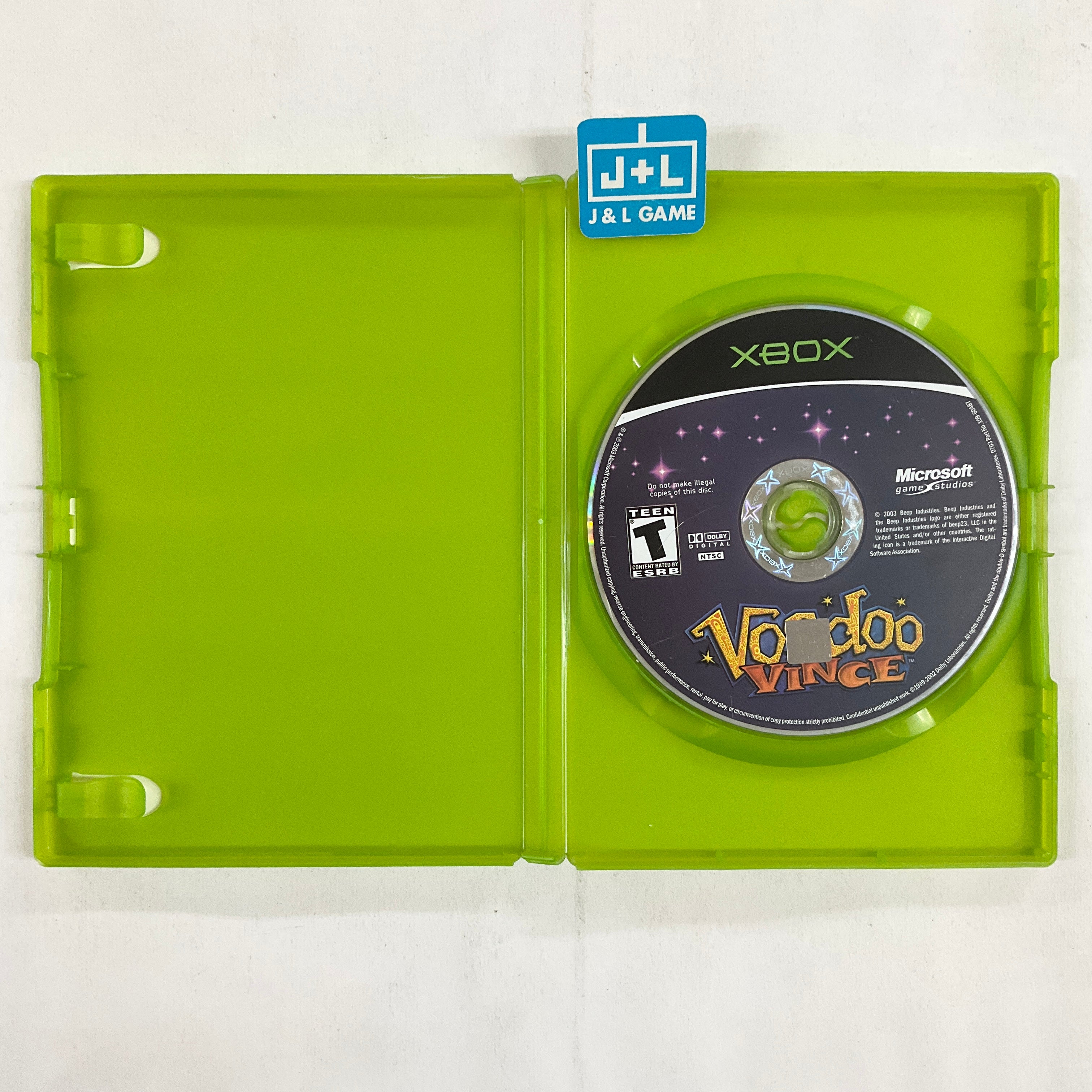 Voodoo Vince - (XB) Xbox [Pre-Owned] Video Games Microsoft Game Studios   