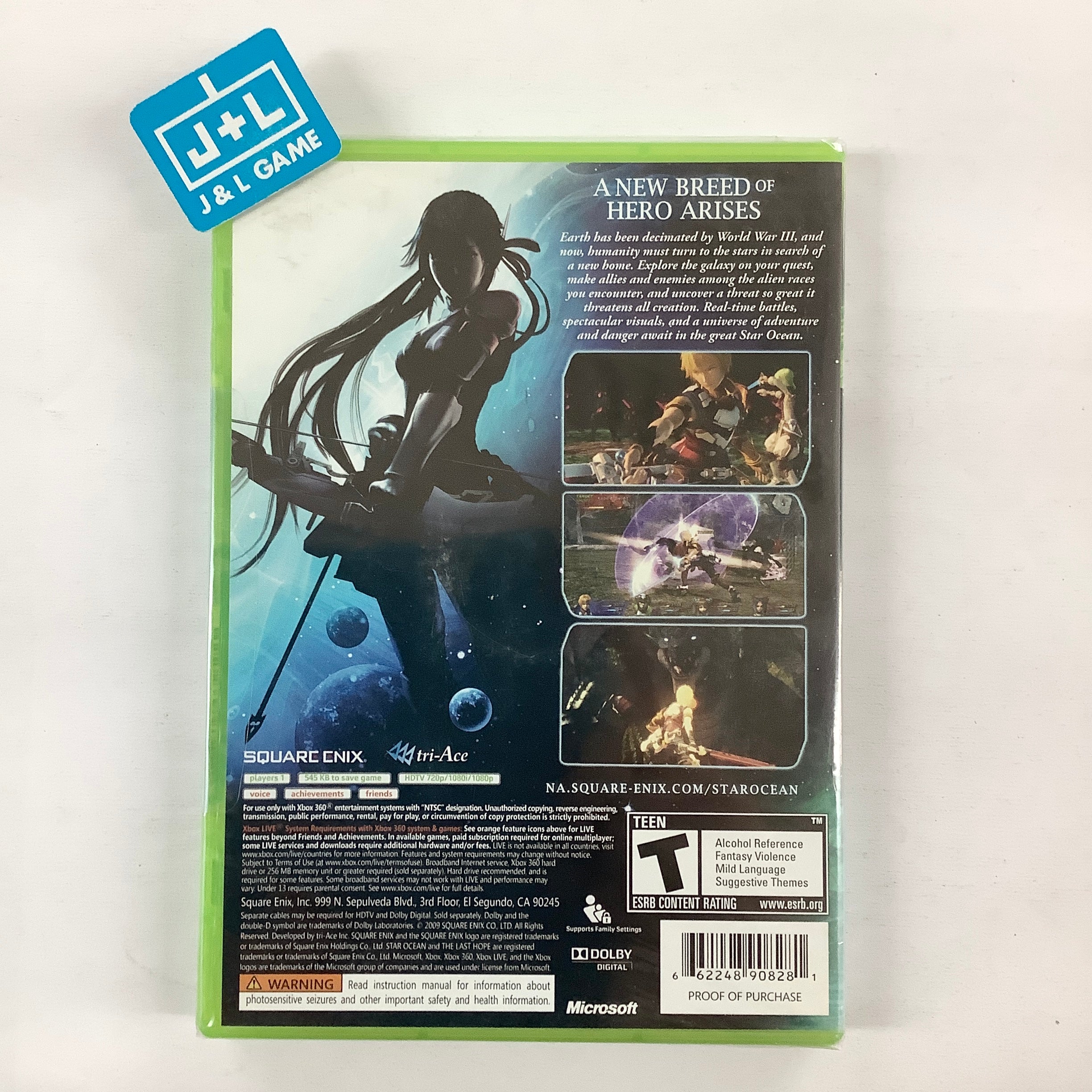 Star Ocean: The Last Hope - Xbox 360 Video Games Square Enix   