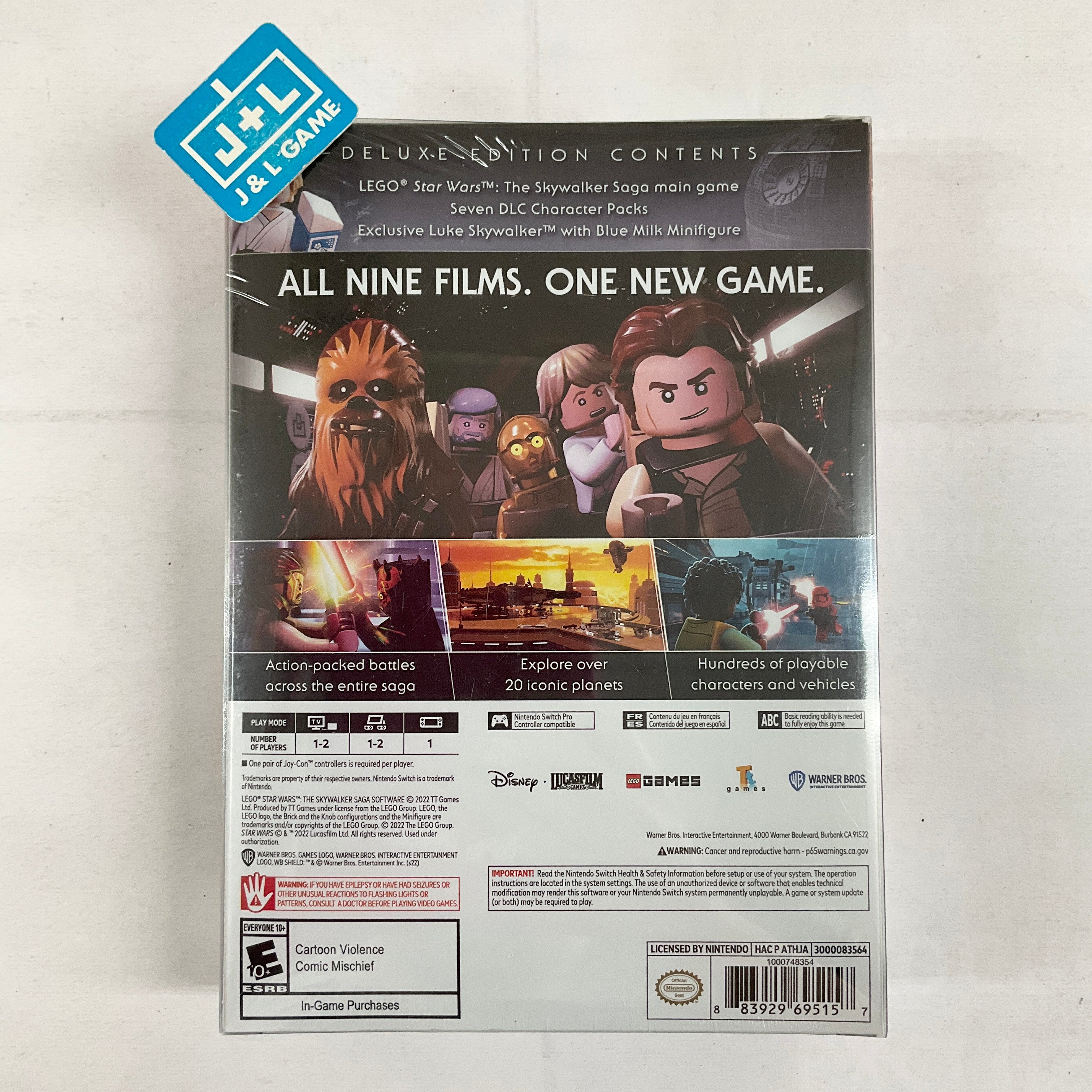 LEGO Star Wars: The Skywalker Saga - Deluxe Edition - (NSW