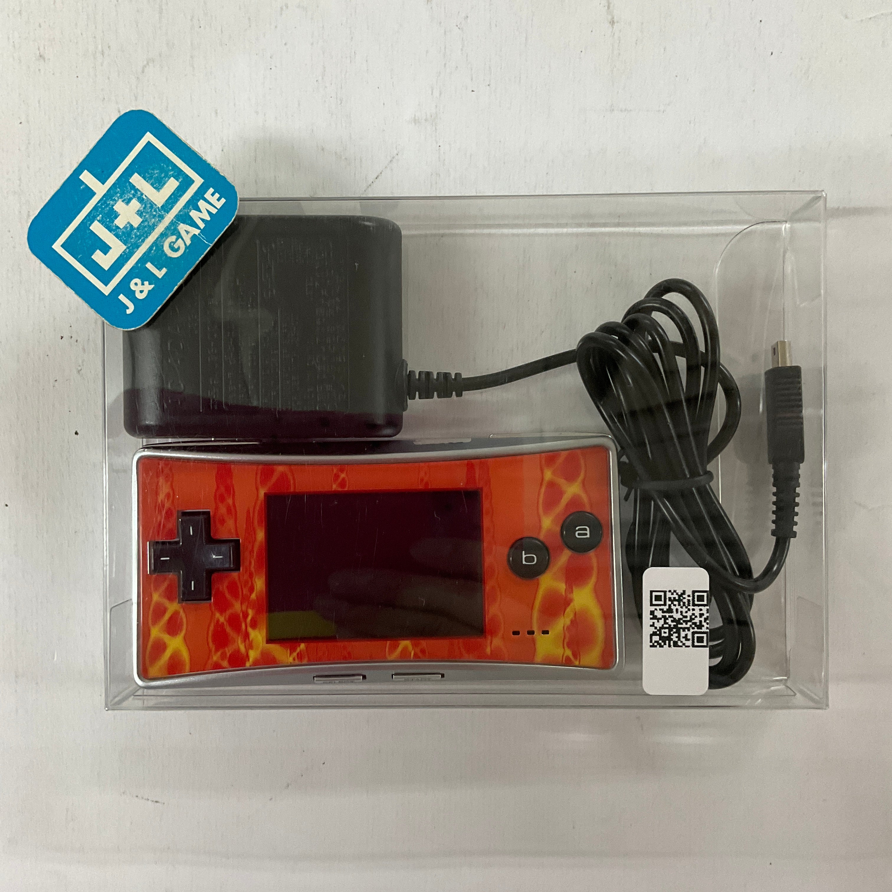 Game Boy Micro (Spiked Flames) - (GBA) Game Boy Advance [Pre-Owned