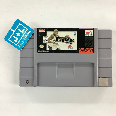 NBA Live 97 - (SNES) Super Nintendo [Pre-Owned] Video Games Electronic Arts   