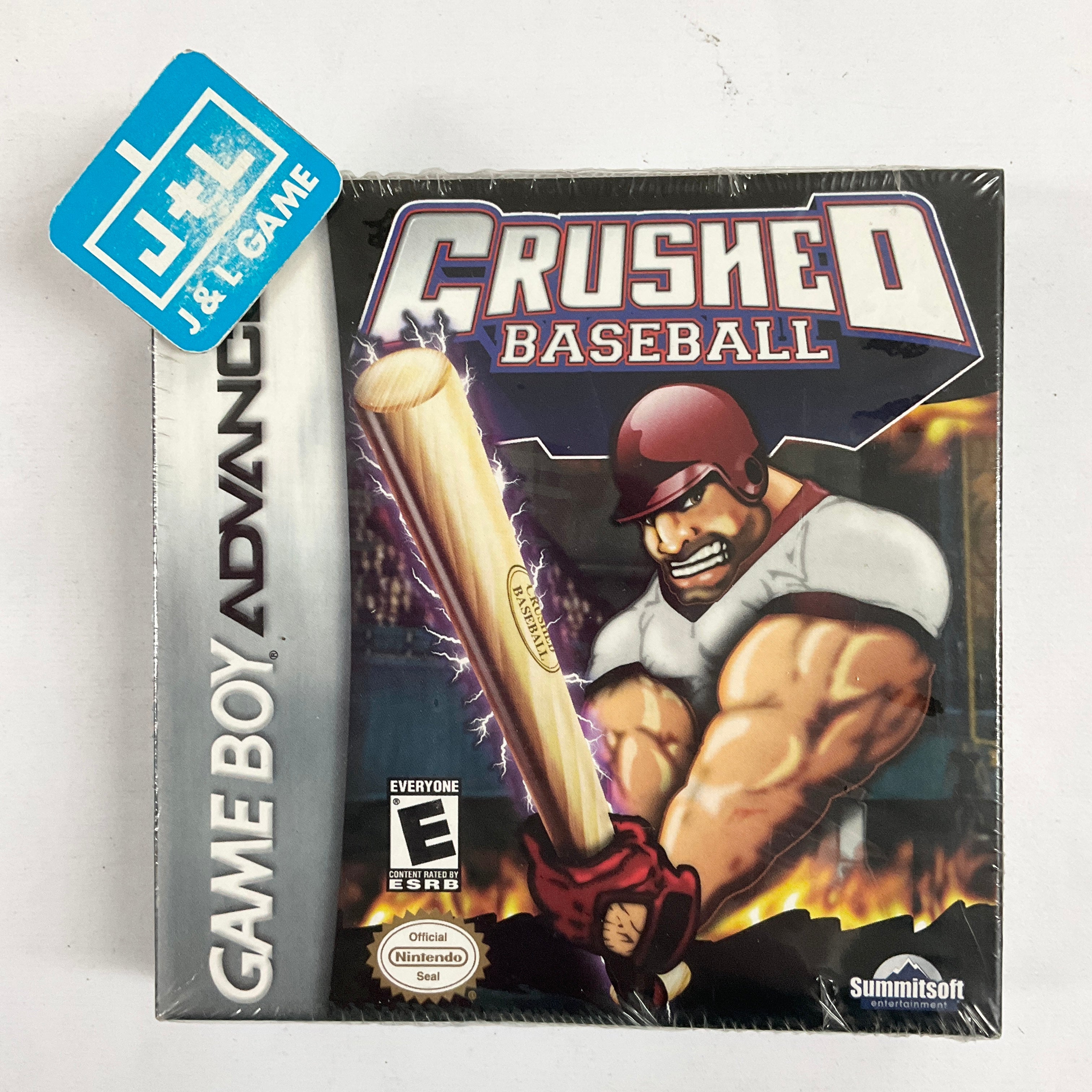 Crushed Baseball - (GBA) Game Boy Advance Video Games Summitsoft Entertainment   